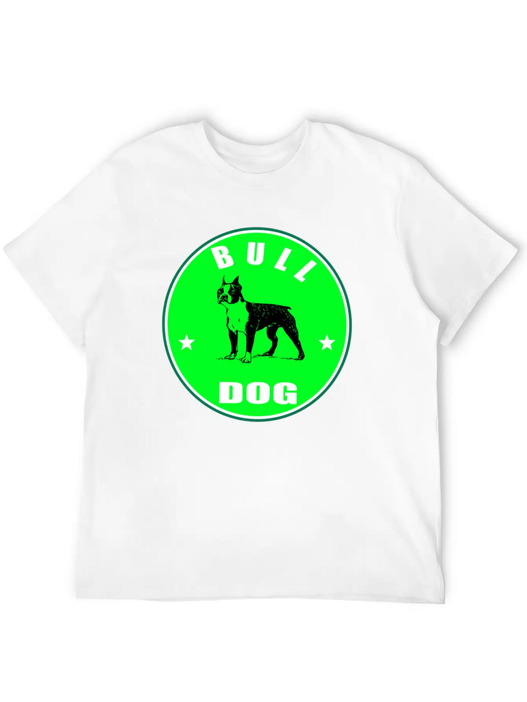 Bull Dog Essential Cotton Tee For Daily Outfits – Unisex Style