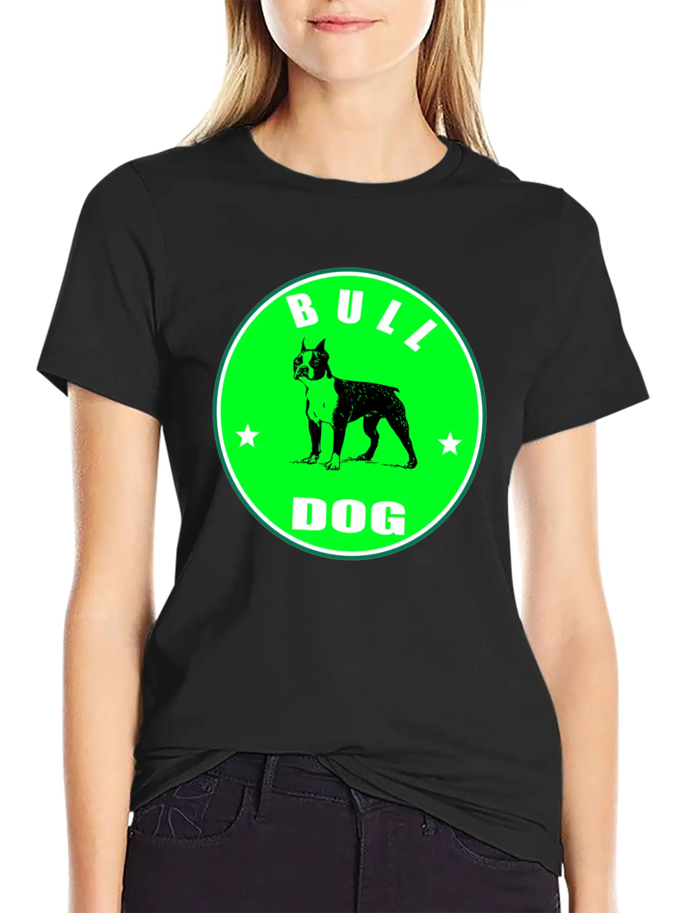 Bull Dog Essential Cotton Tee For Daily Outfits – Unisex Style
