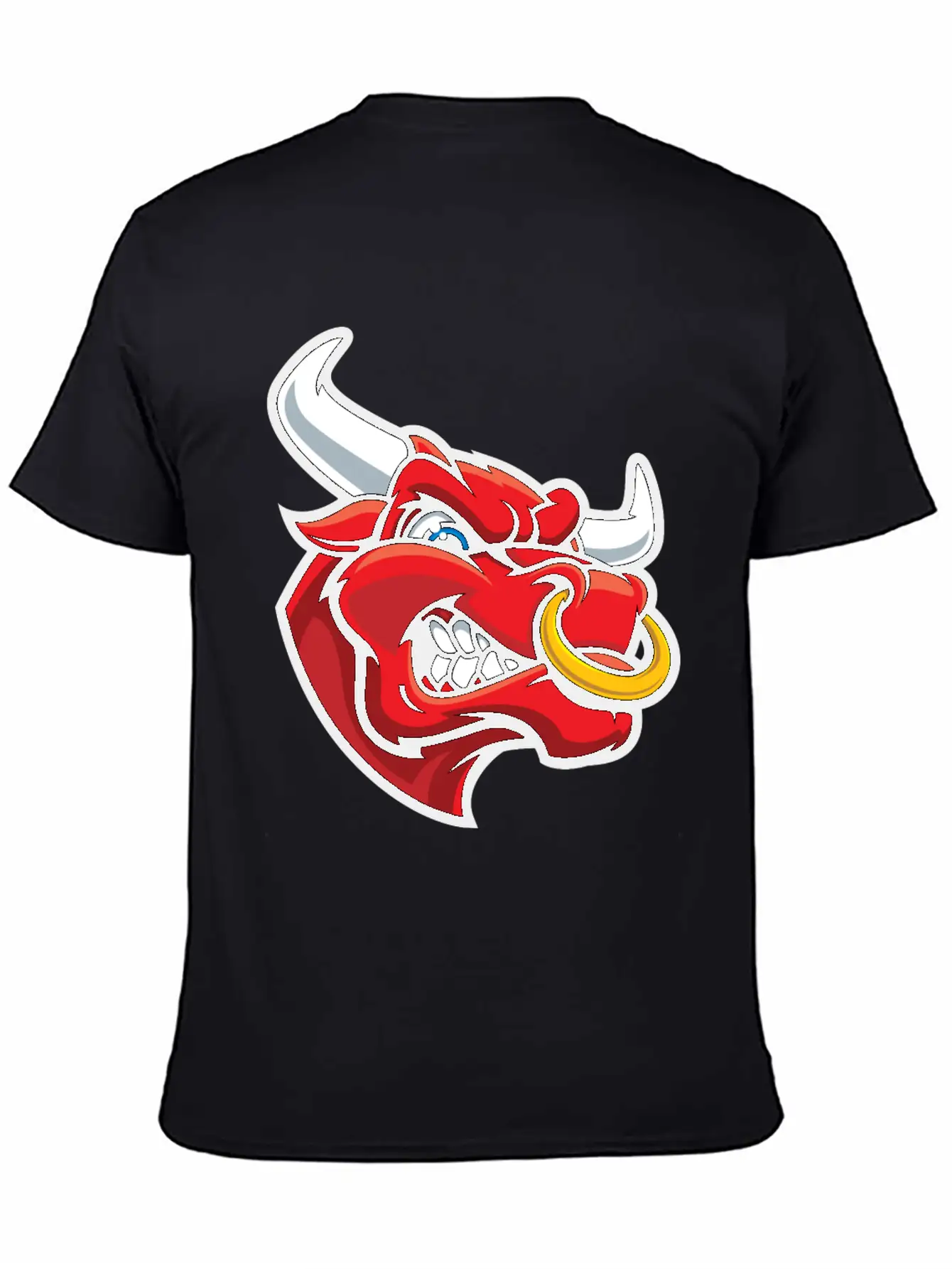 Bull Fun Relaxed Everyday Tee – Lightweight And Durable Cotton