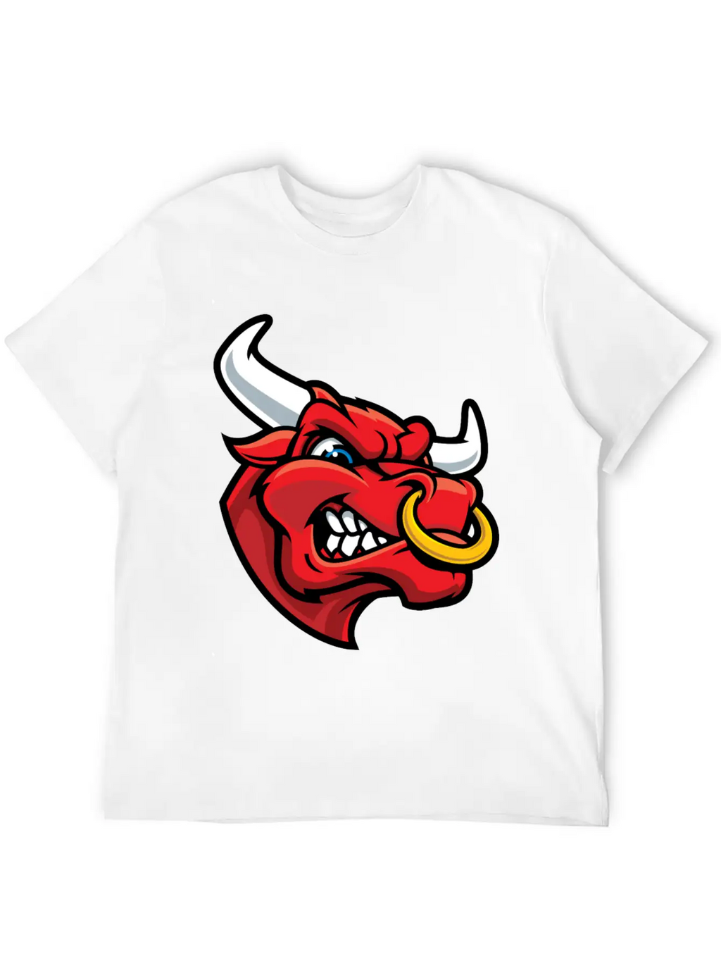 Bull Fun Relaxed Everyday Tee – Lightweight And Durable Cotton
