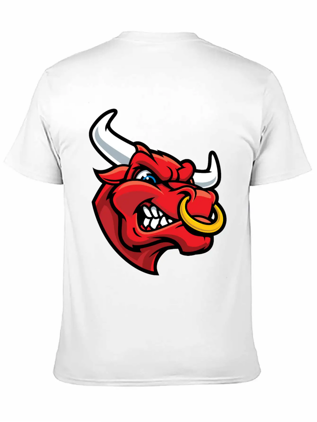 Bull Fun Relaxed Everyday Tee – Lightweight And Durable Cotton