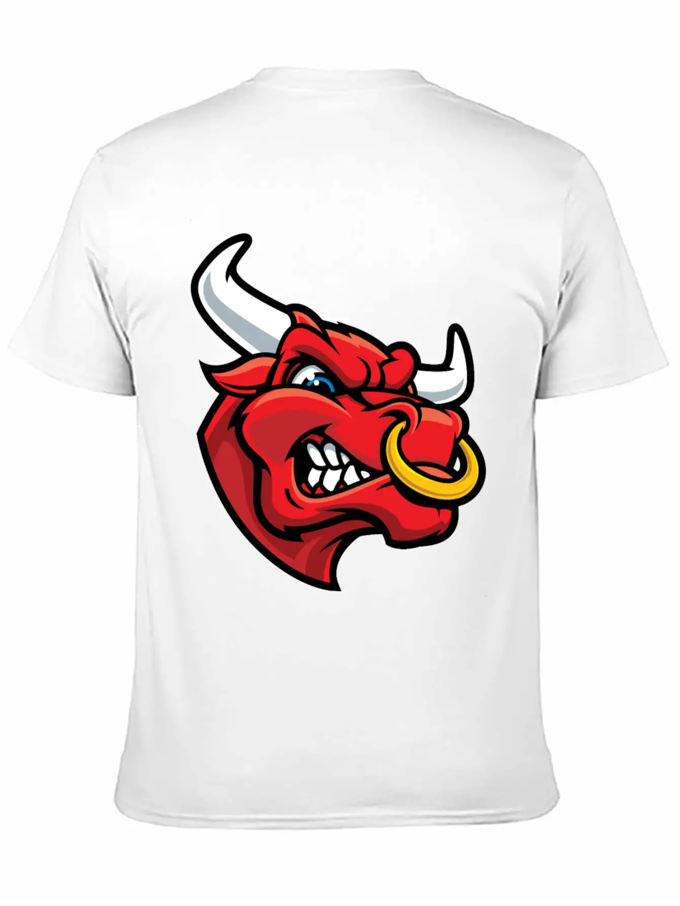Bull Fun Relaxed Everyday Tee – Lightweight And Durable Cotton