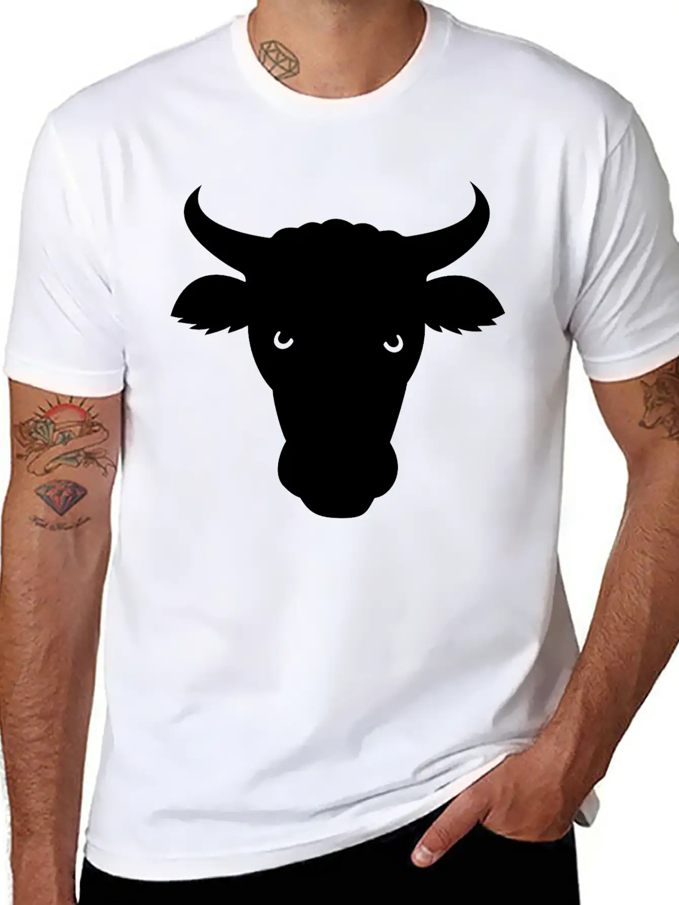 Bull Relaxed Everyday Tee – Lightweight And Durable Cotton