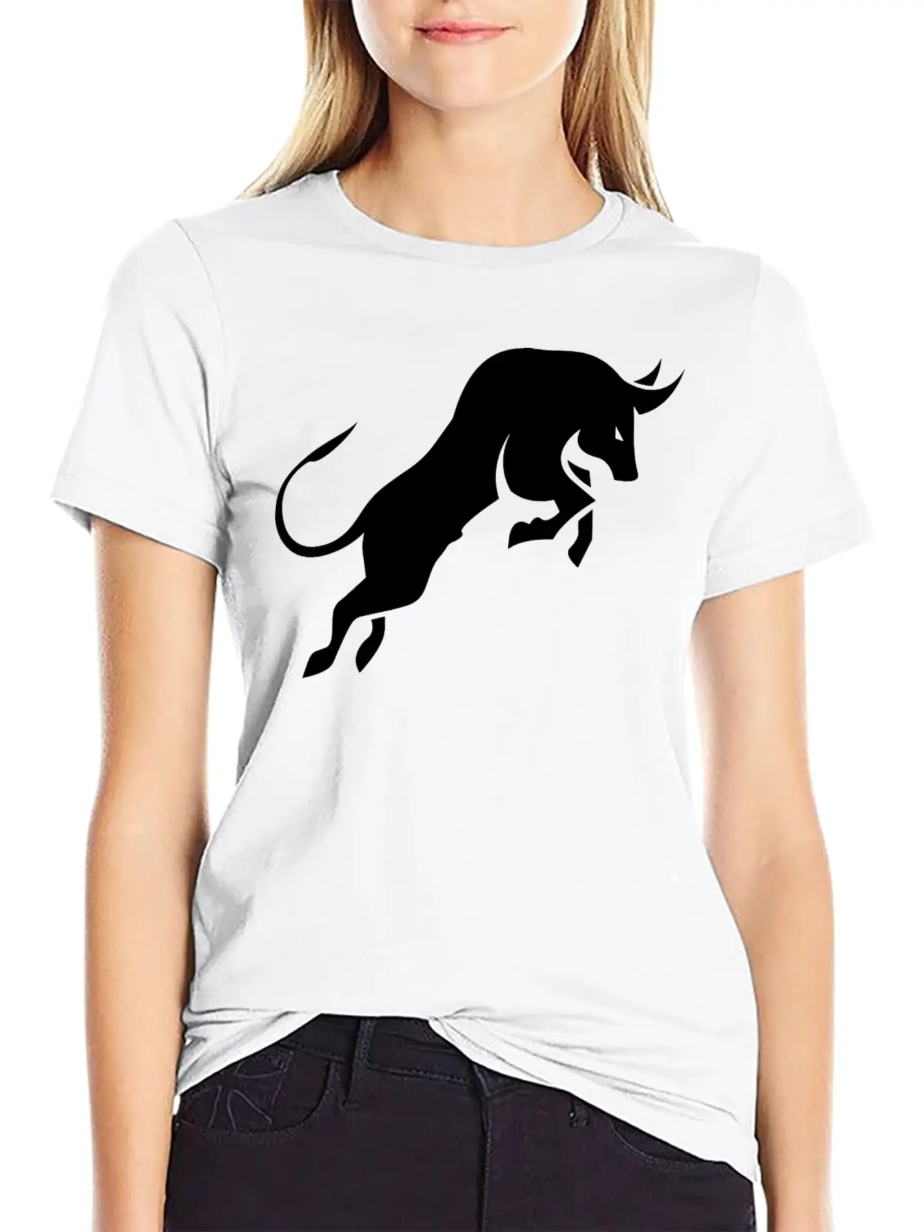 Bull Stylish Everyday T-Shirt – Unisex Basic Cotton Tee