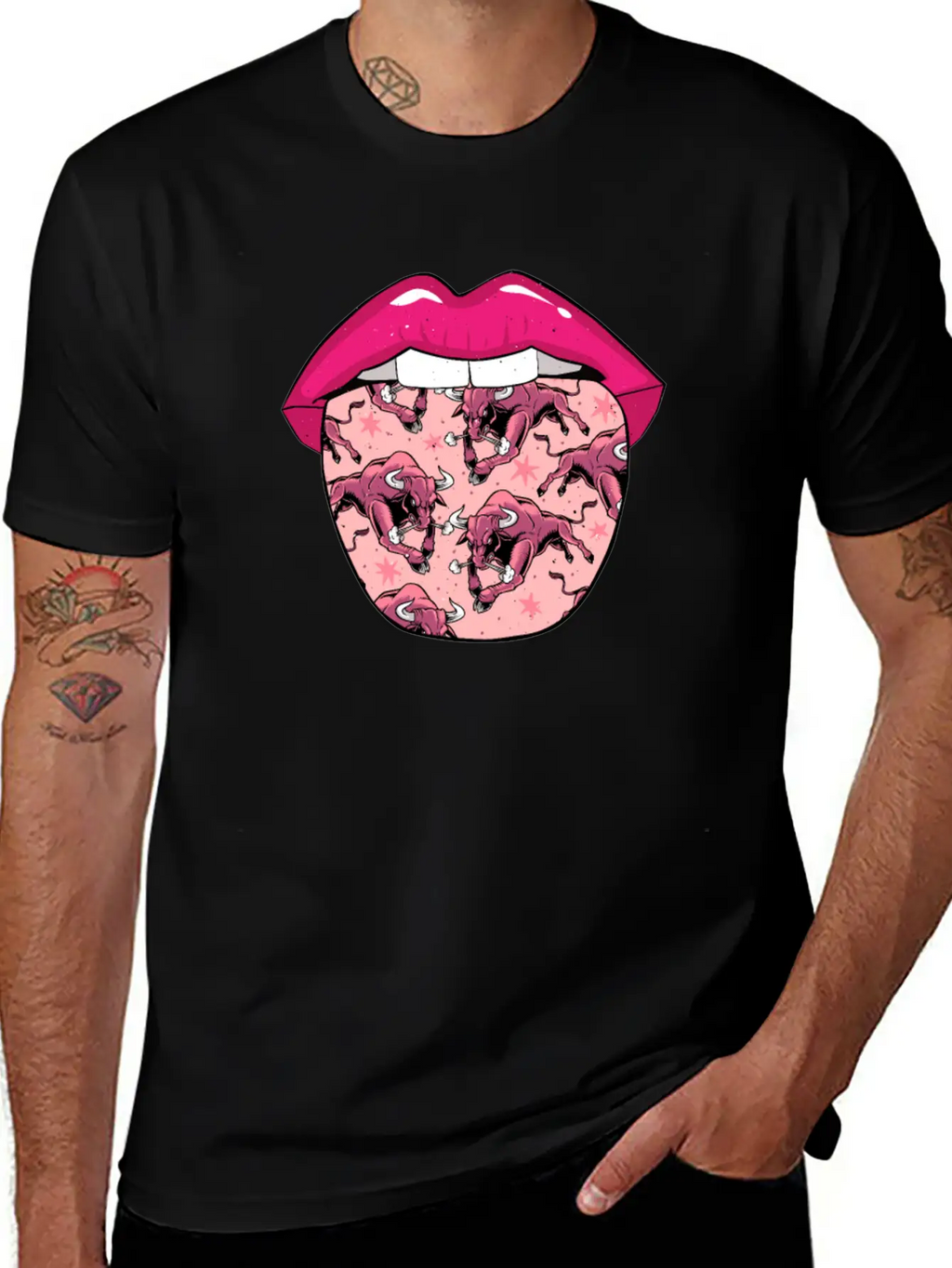 Bull Tongue Timeless Short Sleeve Tee – Comfy And Minimalist Design