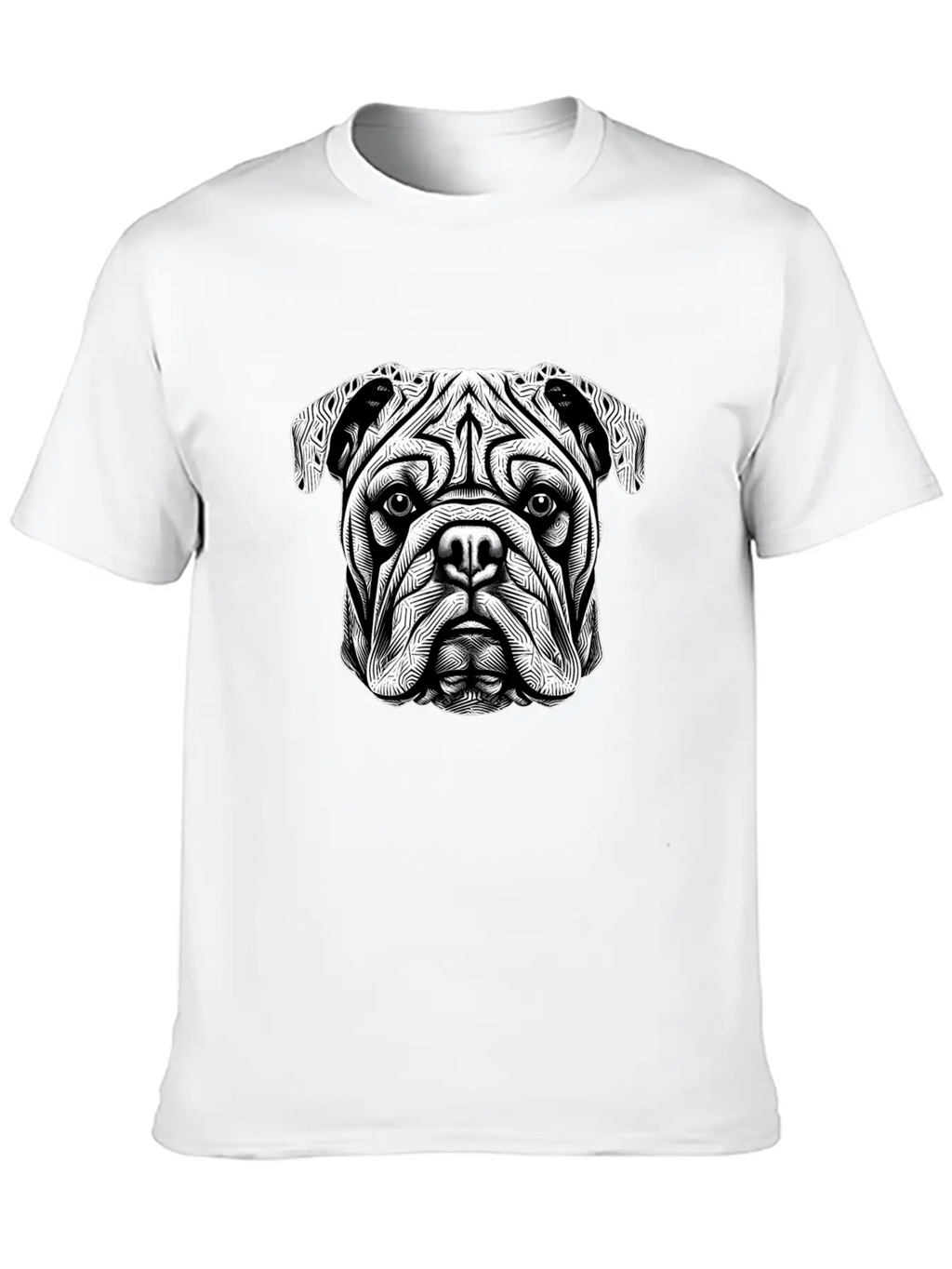 Bulldog Essence Breathable Graphic T-Shirt – Perfect For Casual Days