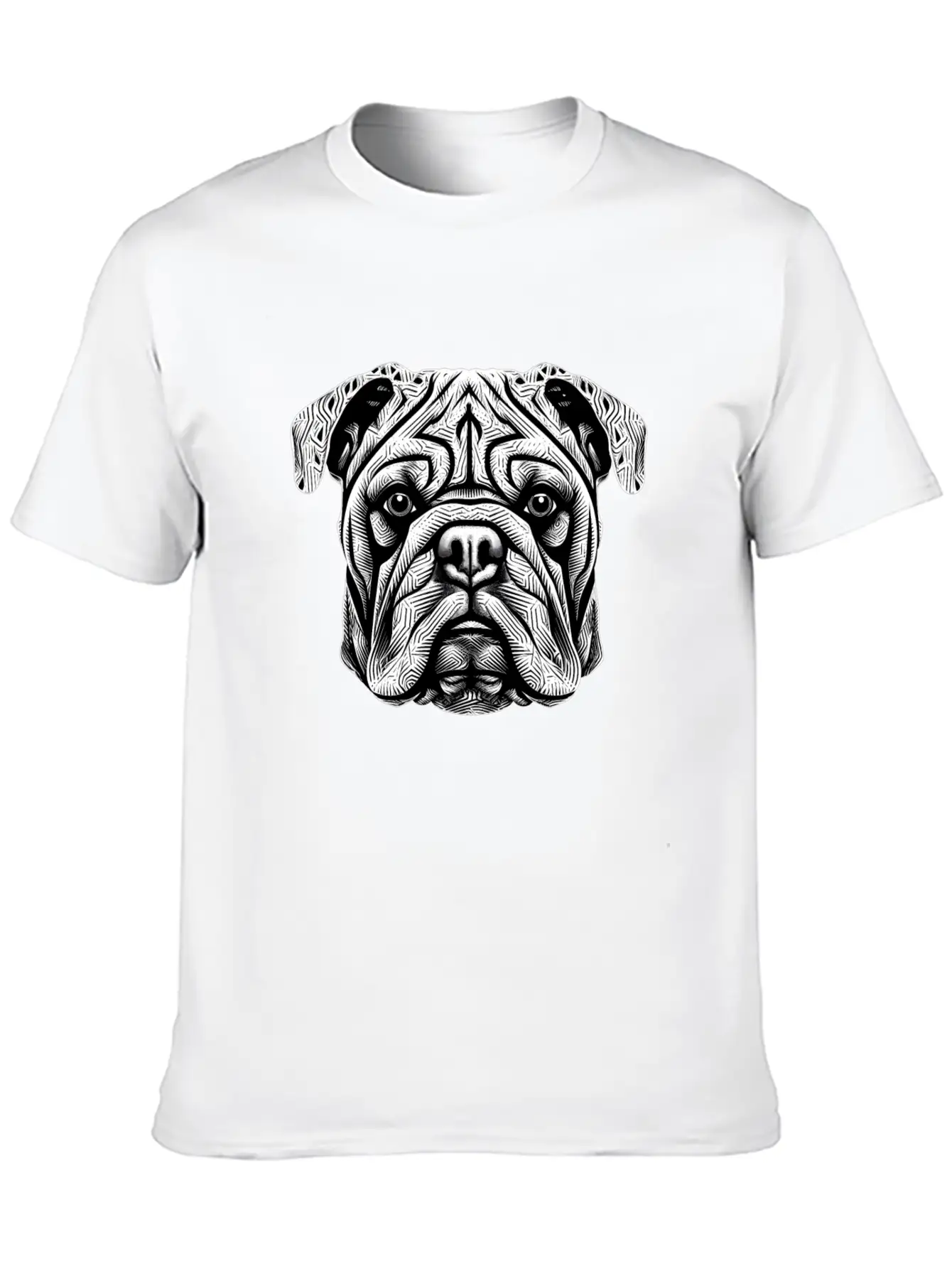 Bulldog Essence Breathable Graphic T-Shirt – Perfect For Casual Days