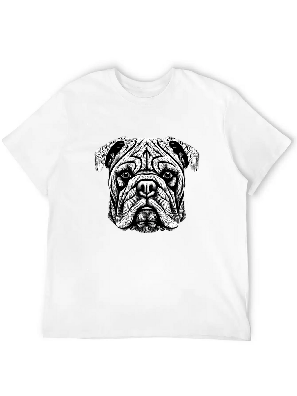 Bulldog Essence Breathable Graphic T-Shirt – Perfect For Casual Days