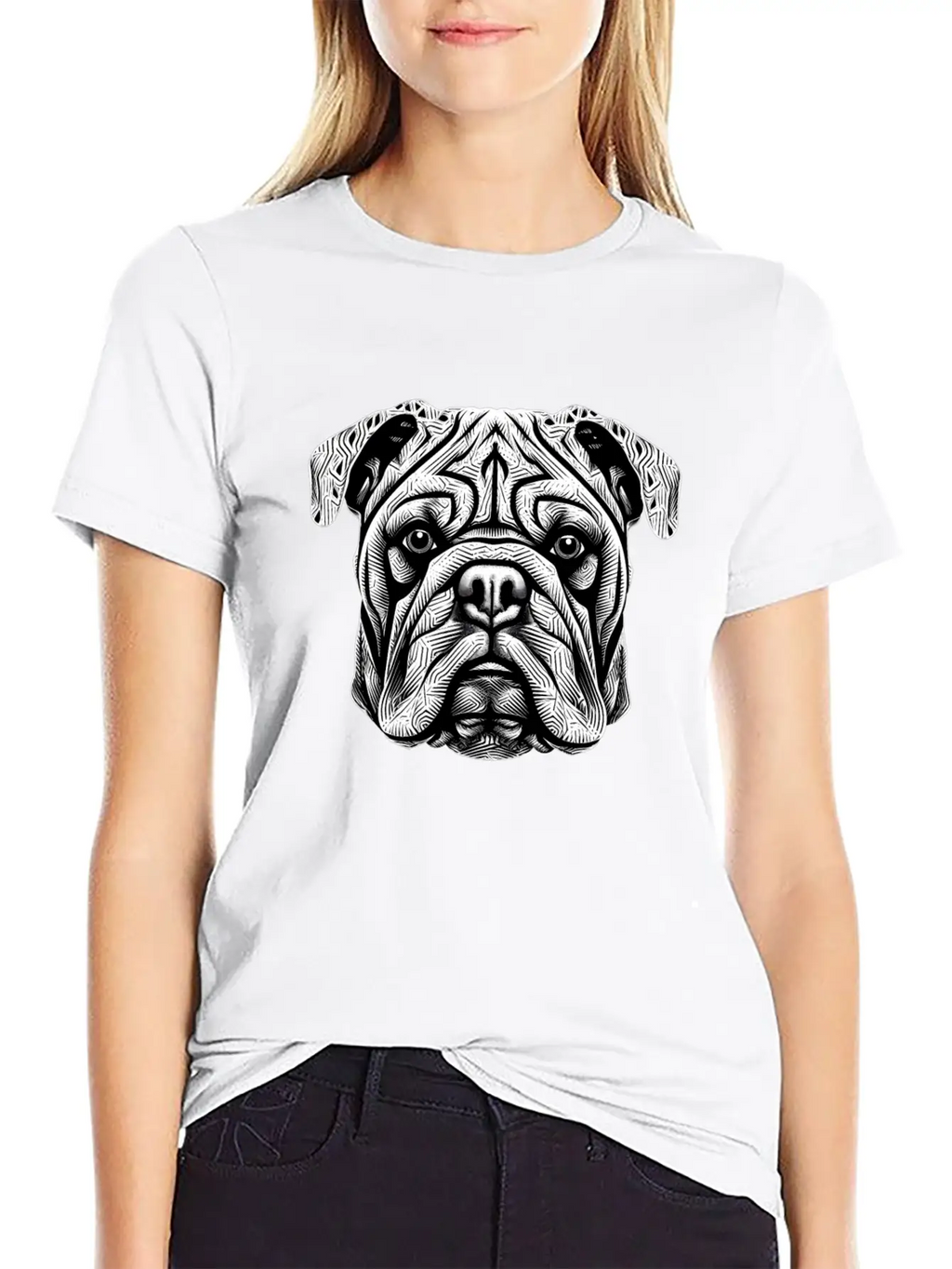 Bulldog Essence Breathable Graphic T-Shirt – Perfect For Casual Days