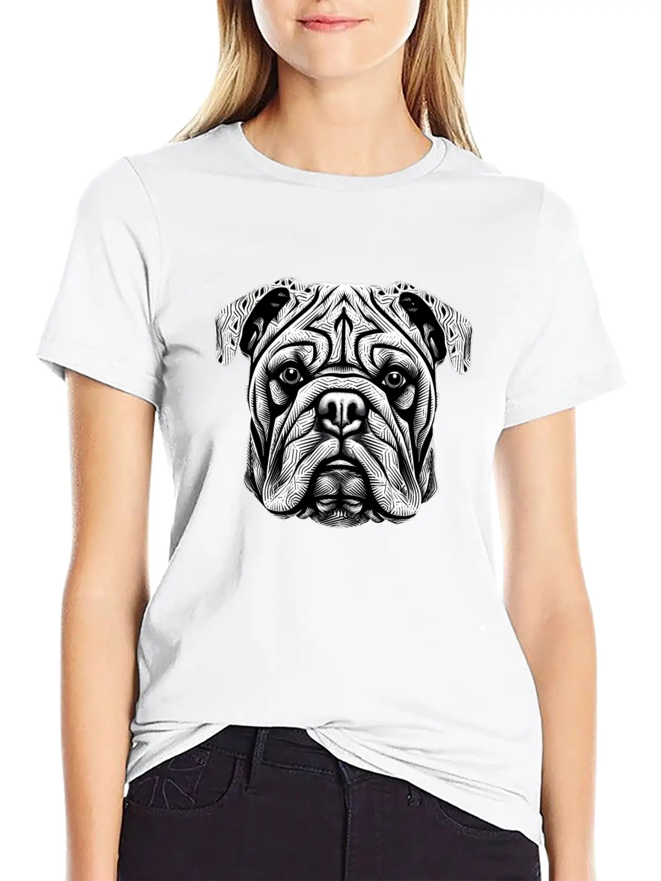 Bulldog Essence Breathable Graphic T-Shirt – Perfect For Casual Days