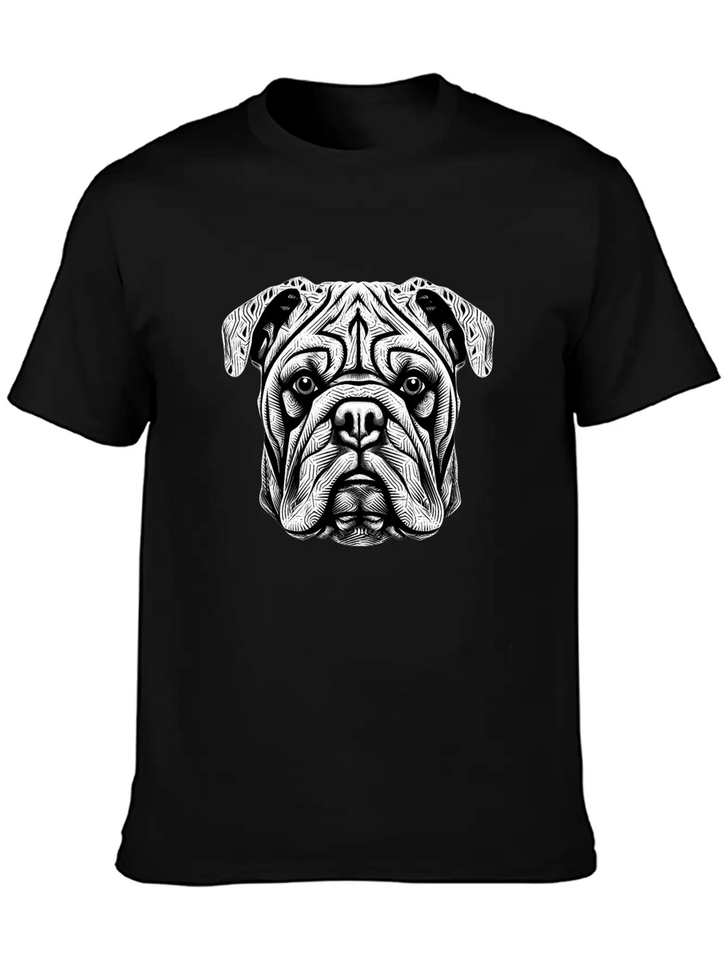 Bulldog Essence Breathable Graphic T-Shirt – Perfect For Casual Days