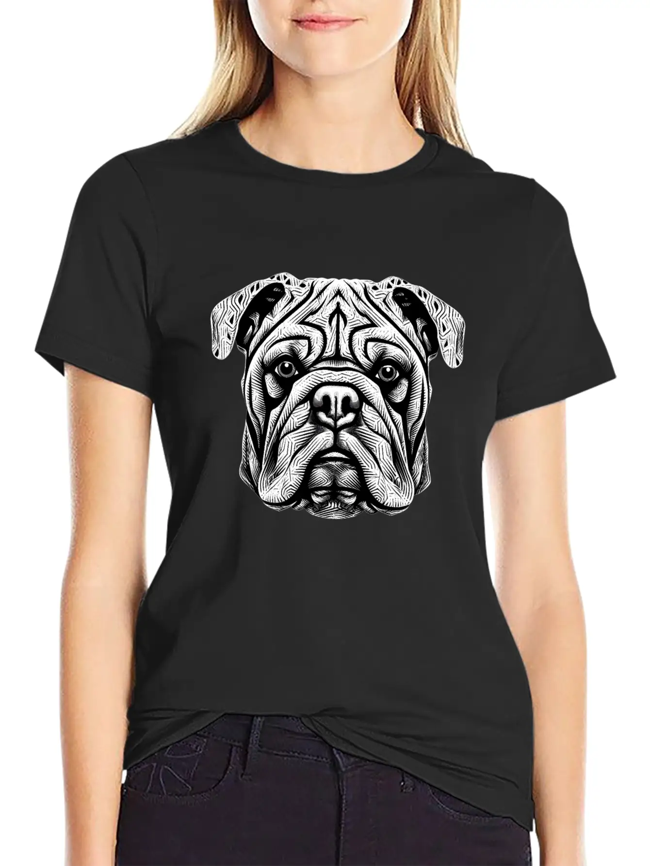 Bulldog Essence Breathable Graphic T-Shirt – Perfect For Casual Days