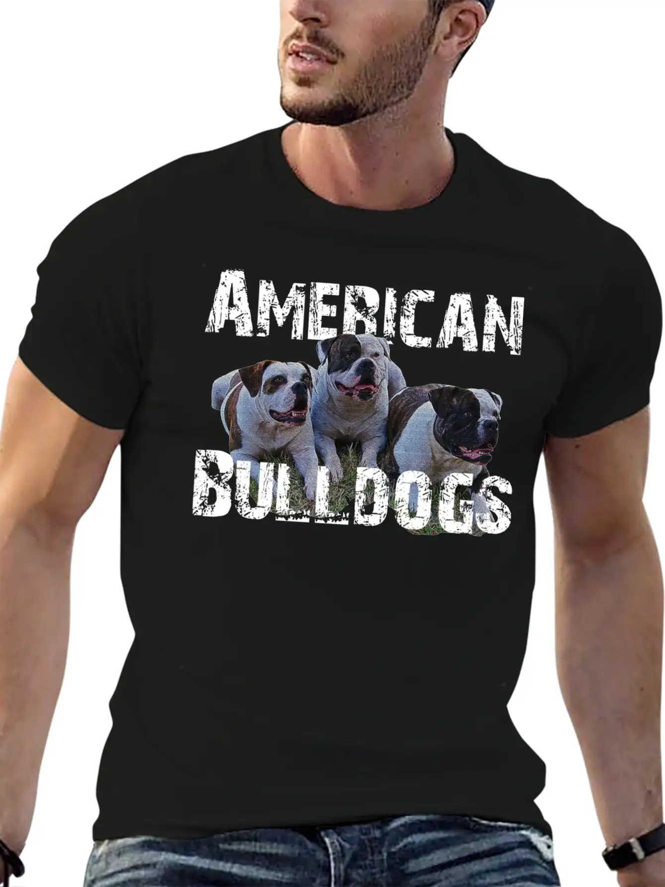 Bulldogs,dog Holder, Dog Lover, Animals, Watchdog Basic Graphic T-Shirt – Daily Comfort In Soft Cotton