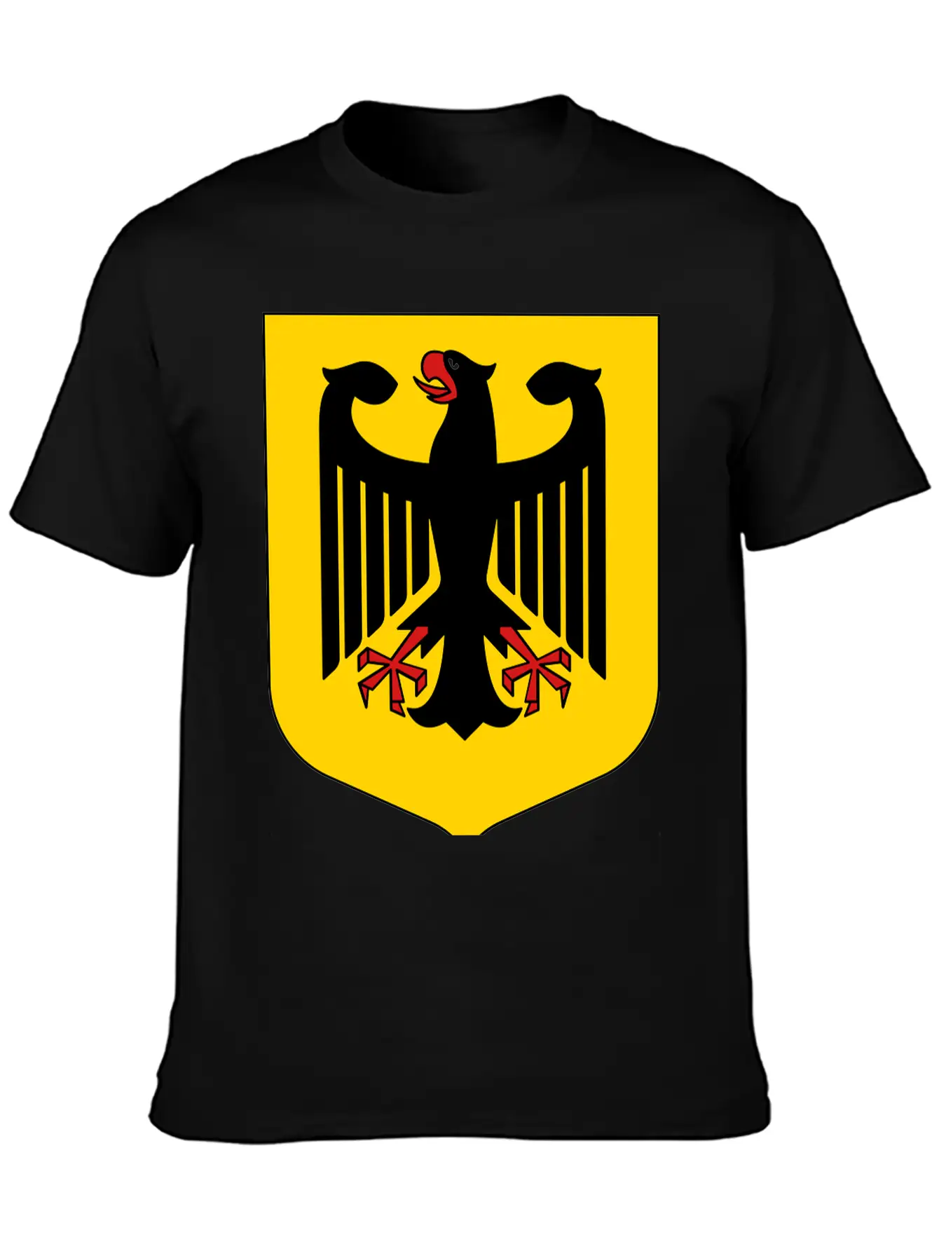 Bundesadler Germany Eagle Coat Of Arms FRG German Basic Graphic T-Shirt – Daily Comfort In Soft Cotton