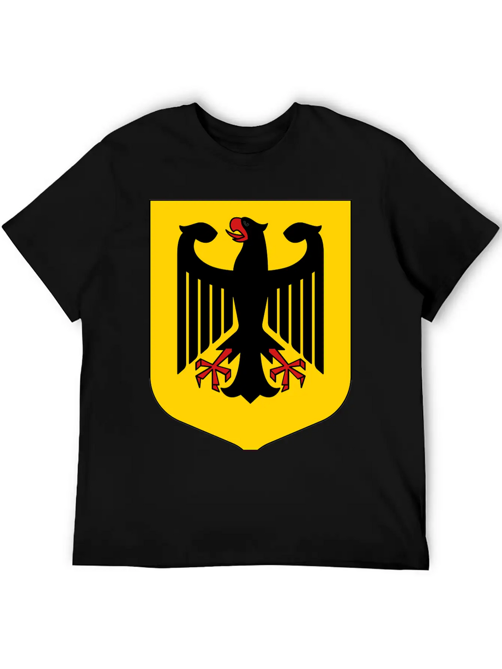 Bundesadler Germany Eagle Coat Of Arms FRG German Basic Graphic T-Shirt – Daily Comfort In Soft Cotton