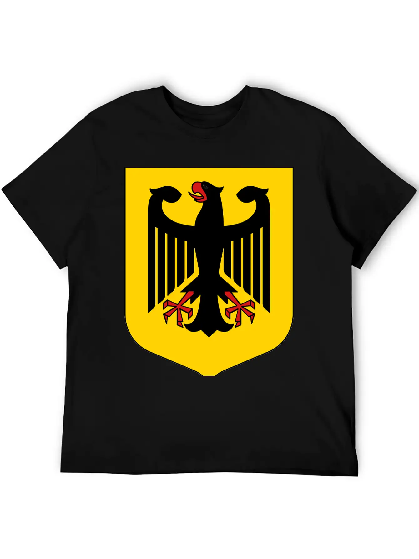 Bundesadler Germany Eagle Coat Of Arms FRG German Basic Graphic T-Shirt – Daily Comfort In Soft Cotton