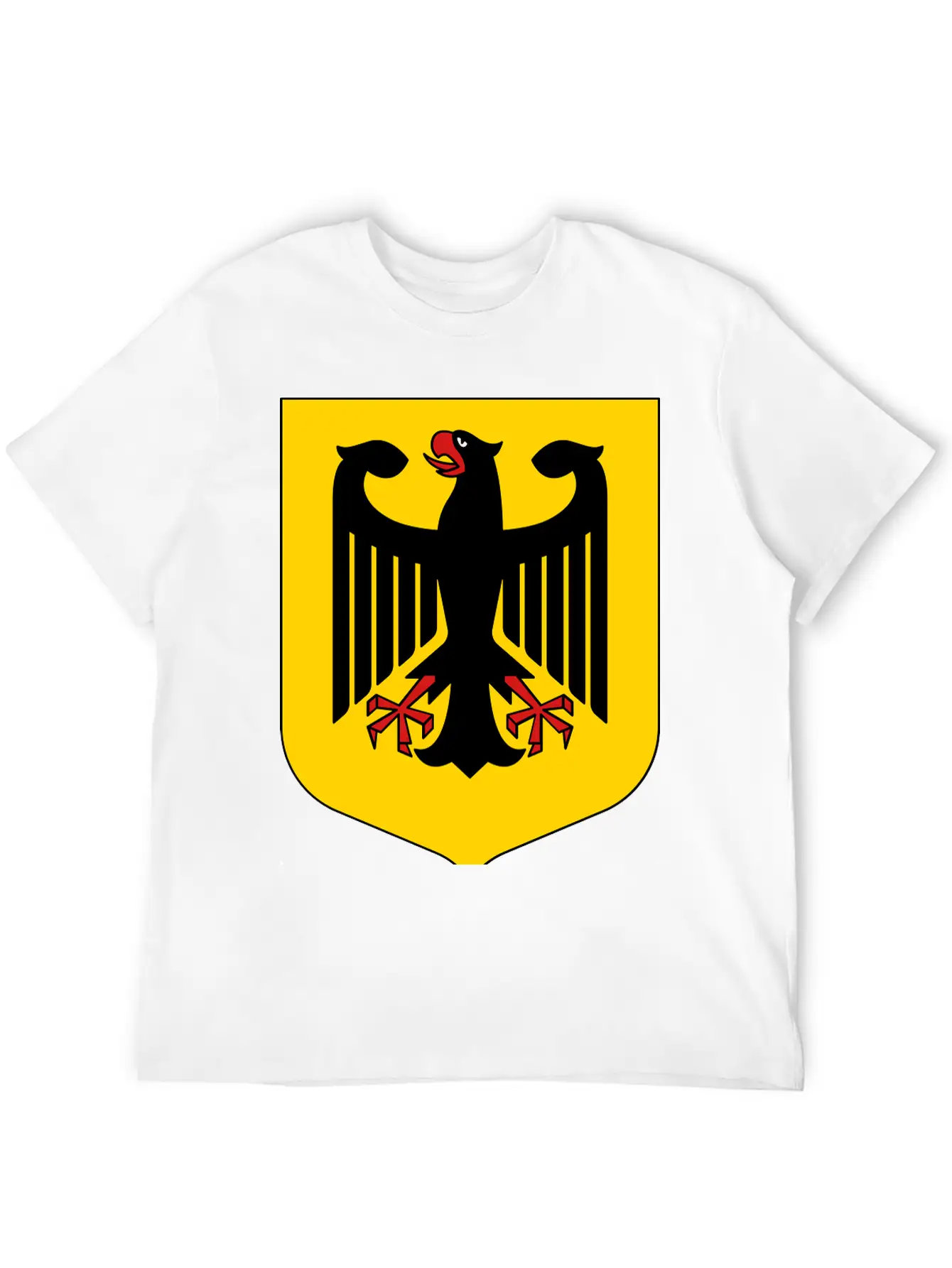 Bundesadler Germany Eagle Coat Of Arms FRG German Basic Graphic T-Shirt – Daily Comfort In Soft Cotton