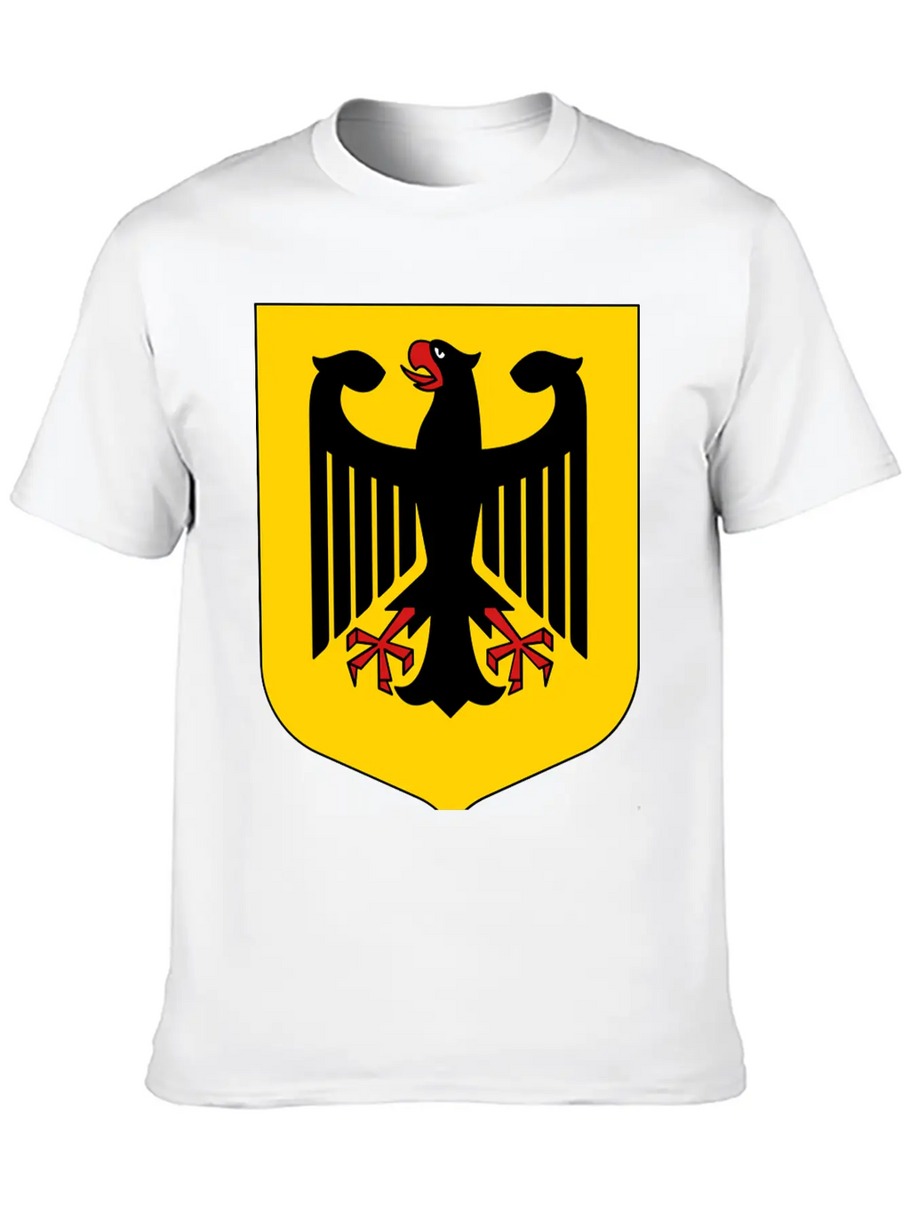 Bundesadler Germany Eagle Coat Of Arms FRG German Basic Graphic T-Shirt – Daily Comfort In Soft Cotton
