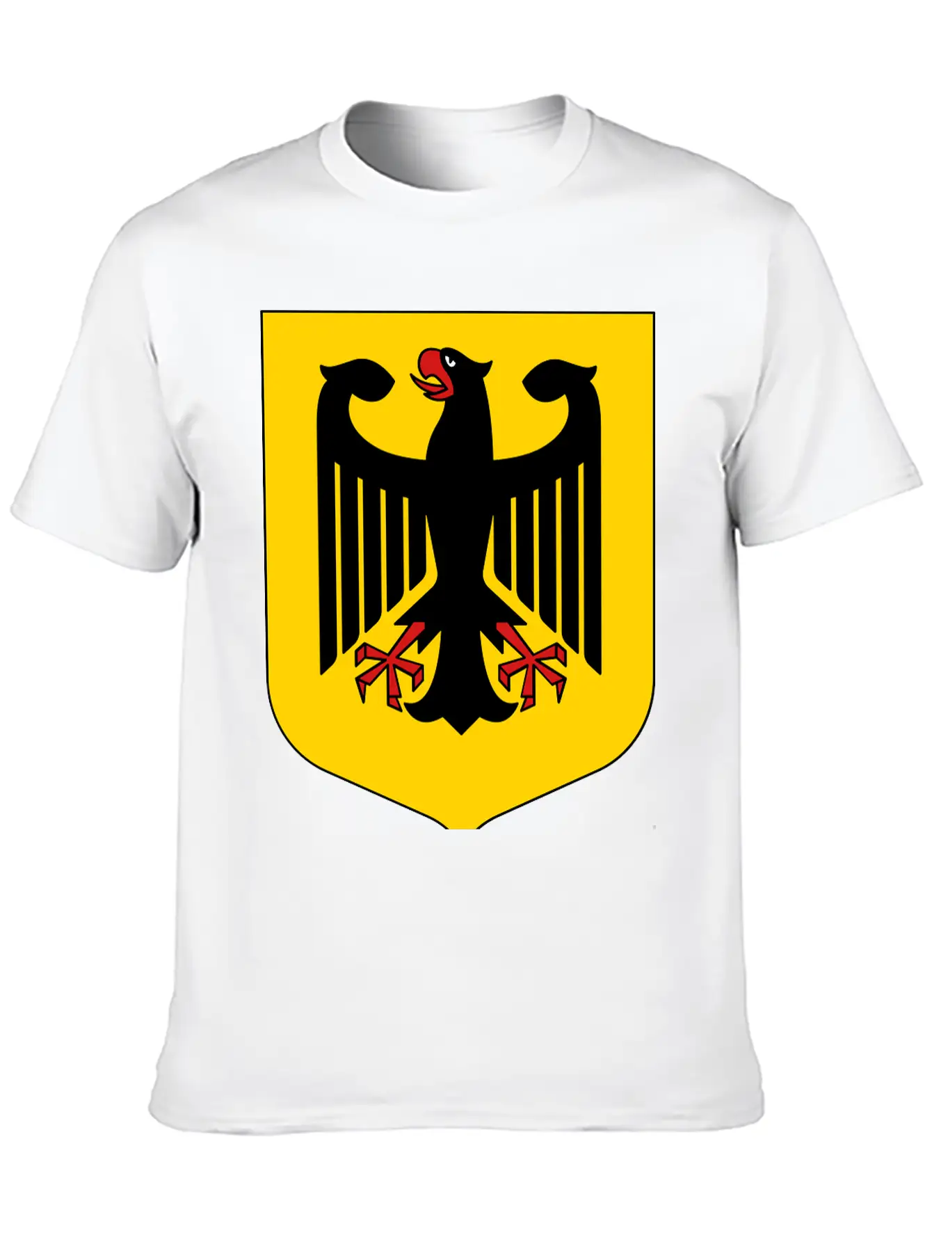 Bundesadler Germany Eagle Coat Of Arms FRG German Basic Graphic T-Shirt – Daily Comfort In Soft Cotton