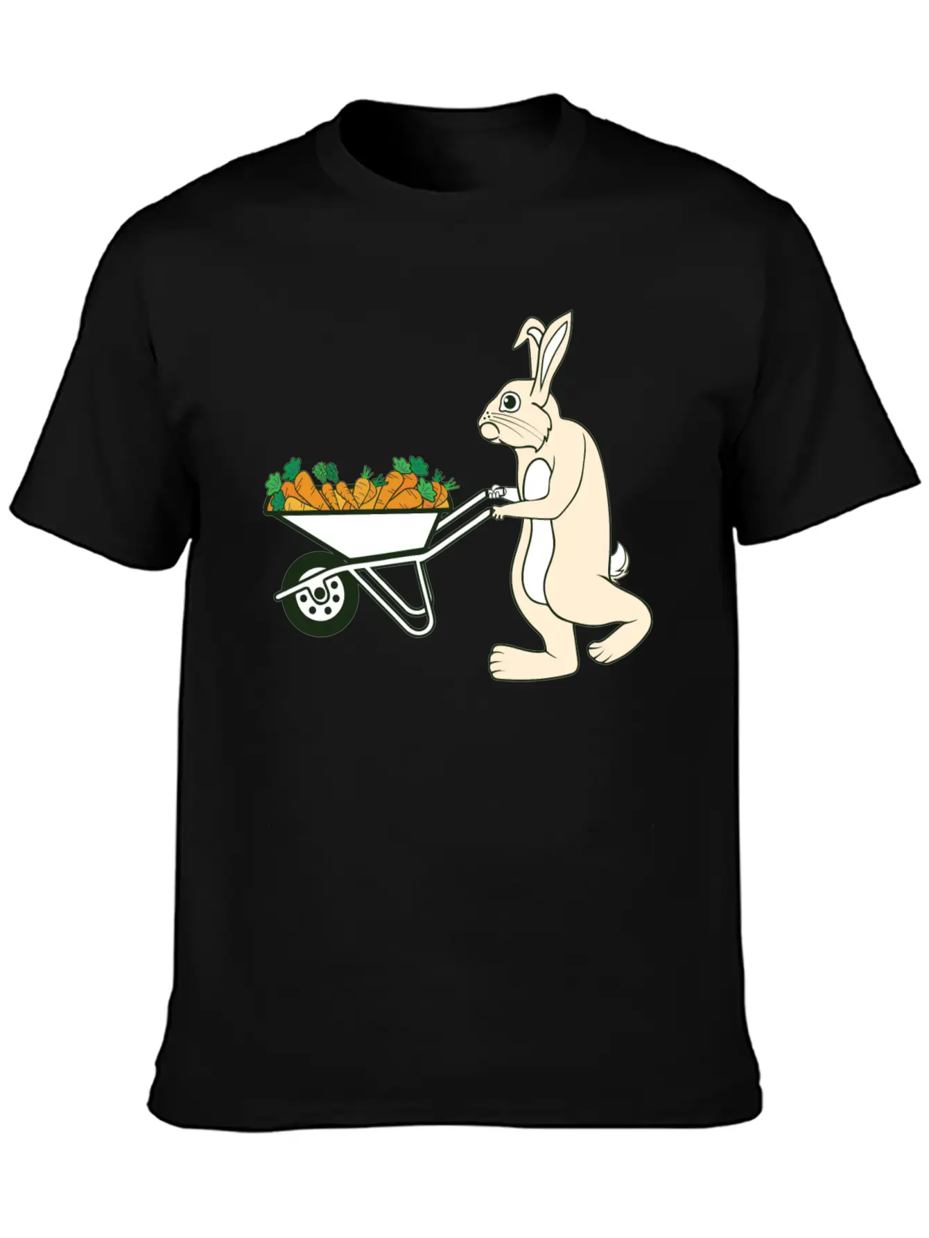 Bunny Rabbit Easter Feast Easter Bunny Easter Gift Breathable Graphic T-Shirt – Perfect For Casual Days