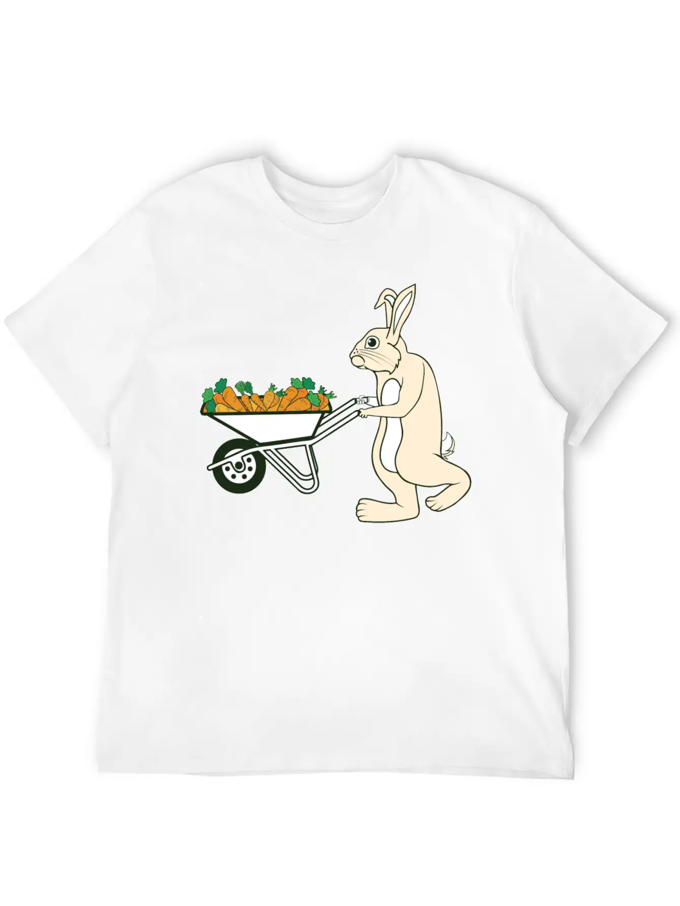 Bunny Rabbit Easter Feast Easter Bunny Easter Gift Breathable Graphic T-Shirt – Perfect For Casual Days