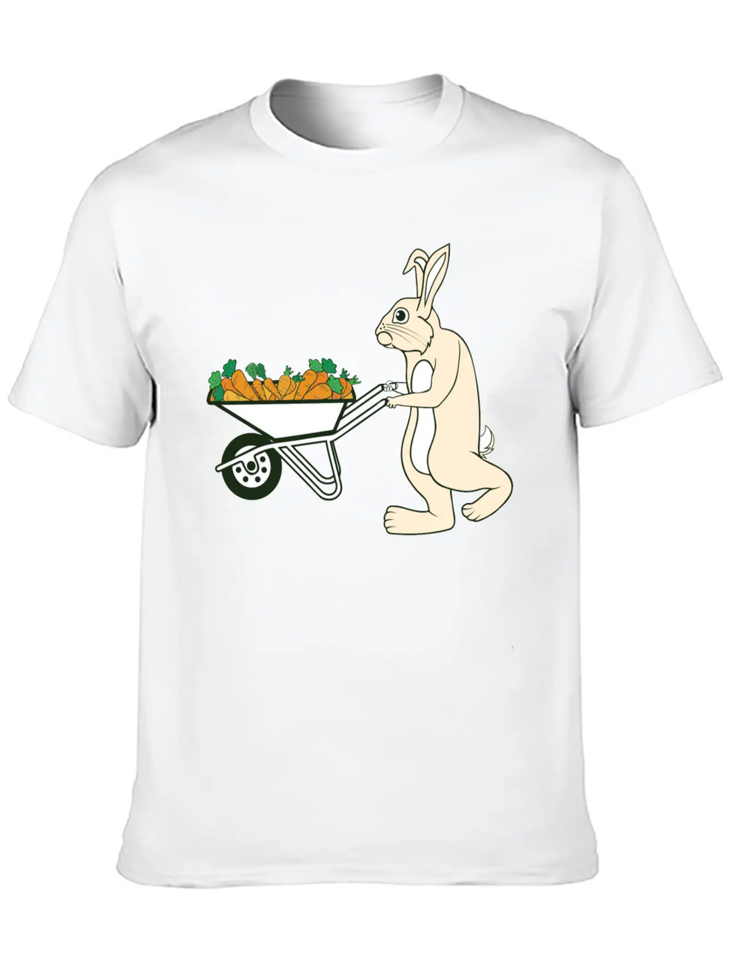 Bunny Rabbit Easter Feast Easter Bunny Easter Gift Breathable Graphic T-Shirt – Perfect For Casual Days