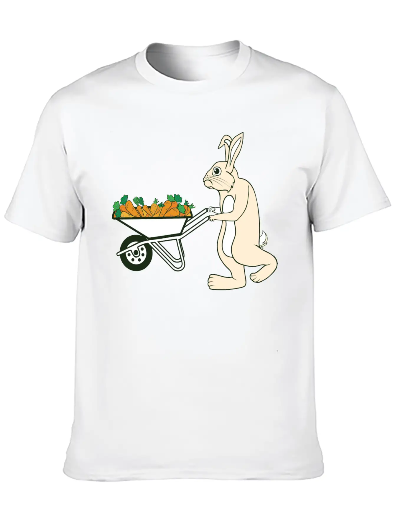 Bunny Rabbit Easter Feast Easter Bunny Easter Gift Breathable Graphic T-Shirt – Perfect For Casual Days