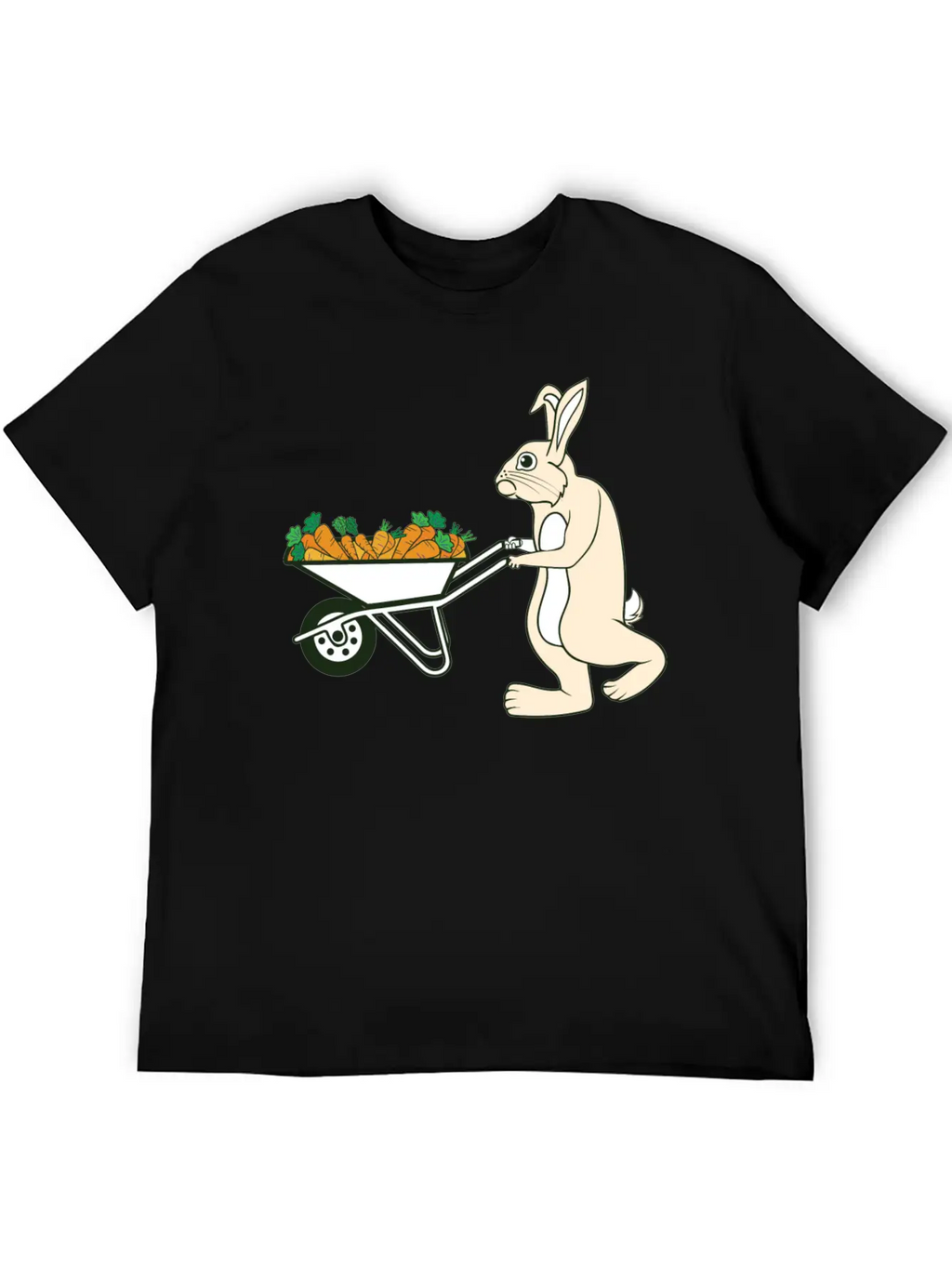 Bunny Rabbit Easter Feast Easter Bunny Easter Gift Breathable Graphic T-Shirt – Perfect For Casual Days