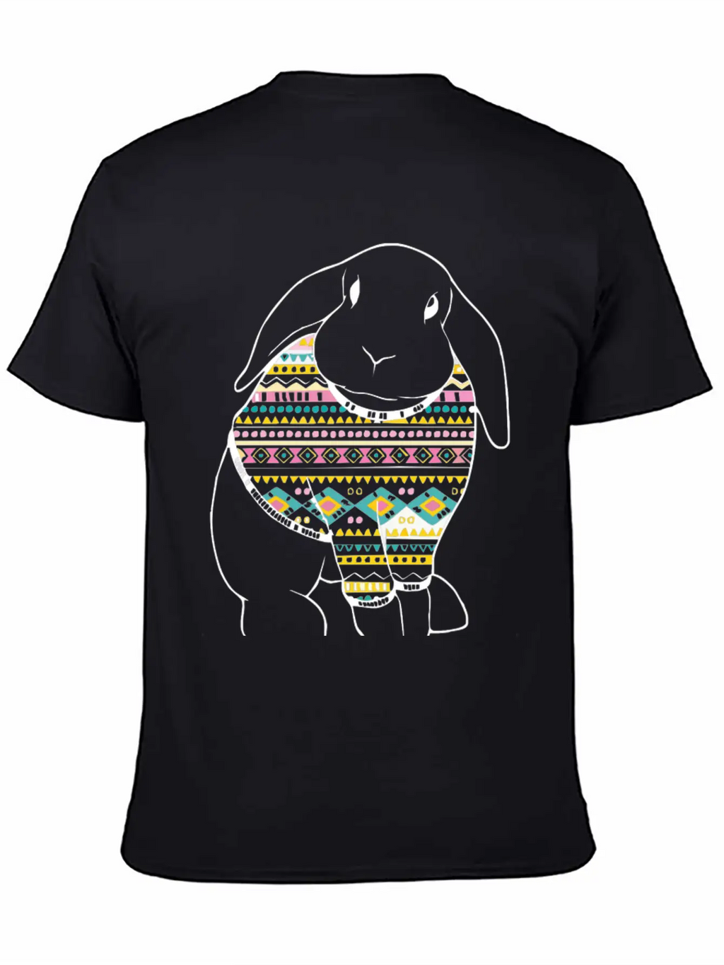 Bunny Rabbit In Relaxed Everyday Tee – Lightweight And Durable Cotton