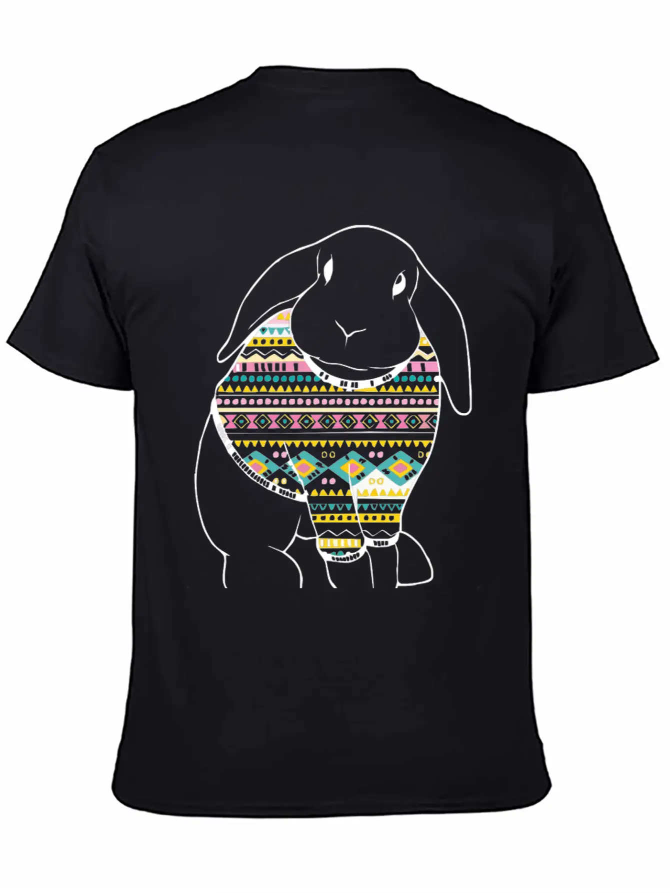Bunny Rabbit In Relaxed Everyday Tee – Lightweight And Durable Cotton