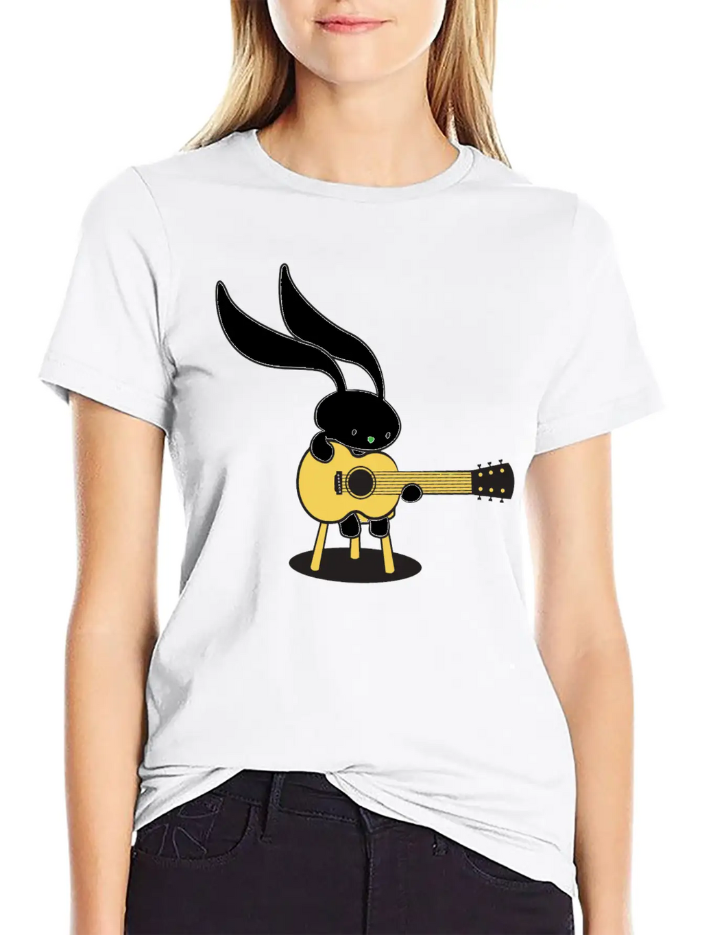 Bunny S Acoustic Set Classic Cotton Tee – Unisex Comfort For Any Season