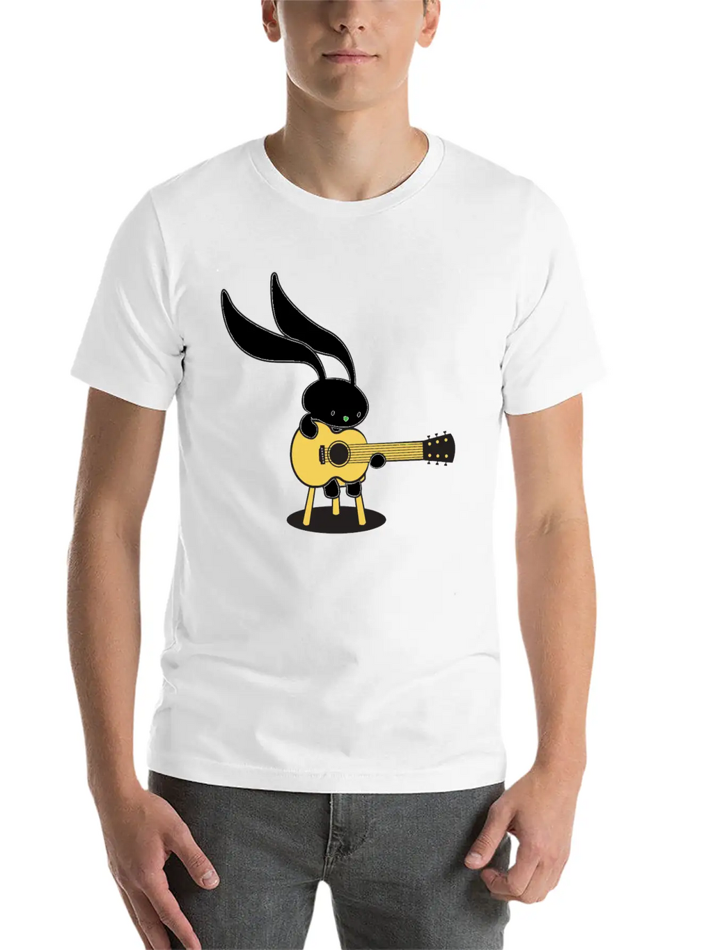 Bunny S Acoustic Set Classic Cotton Tee – Unisex Comfort For Any Season