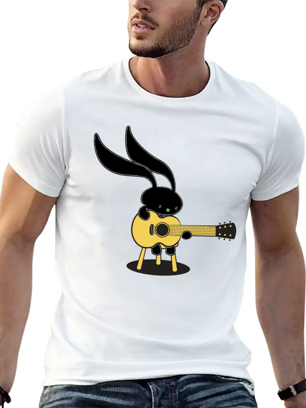 Bunny S Acoustic Set Classic Cotton Tee – Unisex Comfort For Any Season