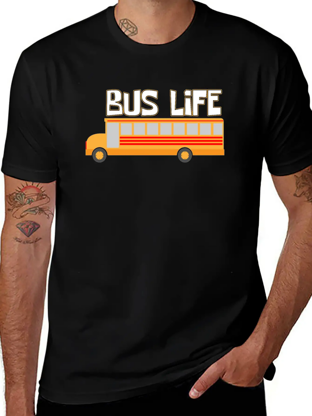 Bus Life Driving Job Bus Truck Drive Anniversary Unisex Casual T-Shirt – Clean Design For Daily Comfort