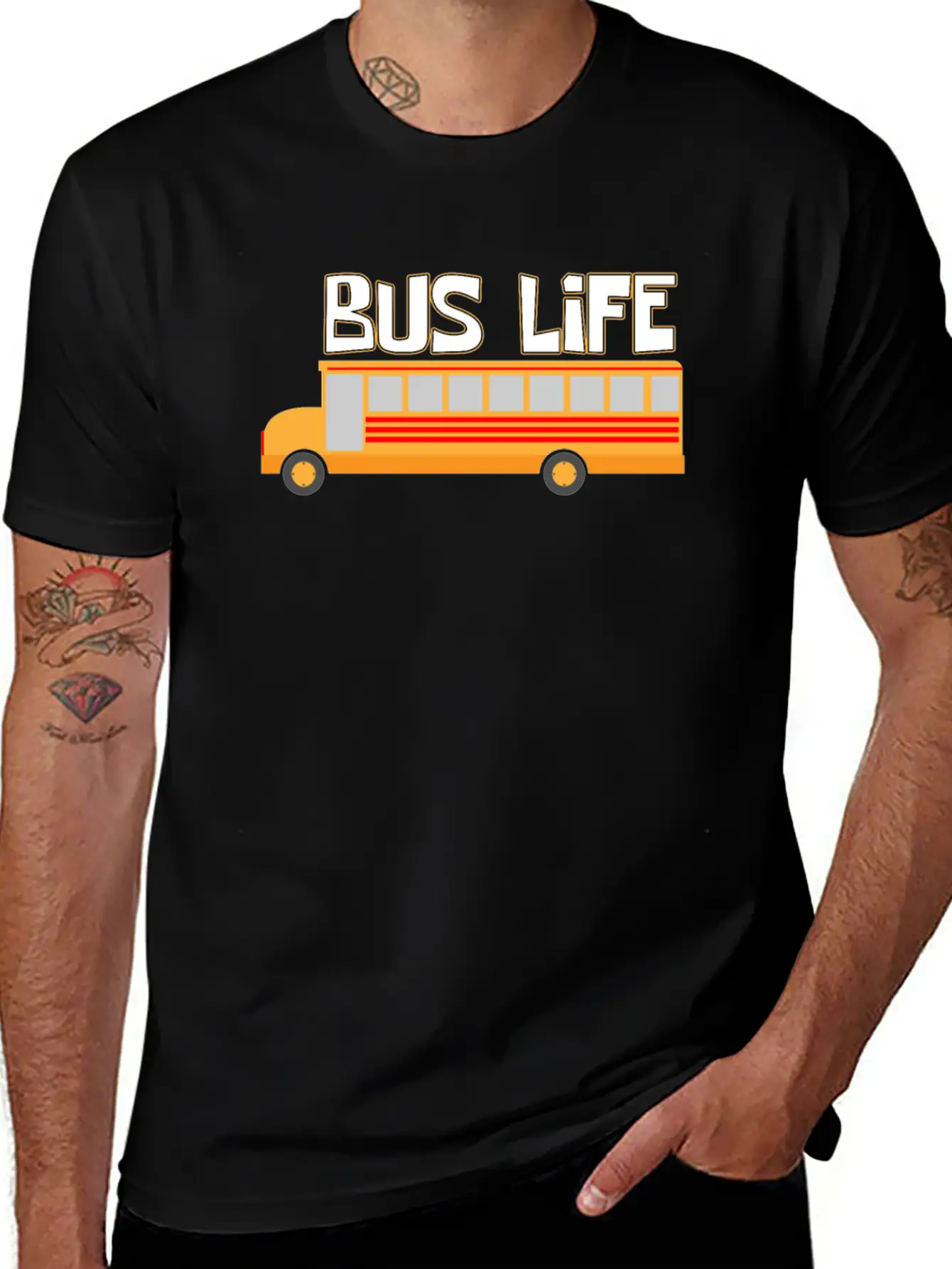 Bus Life Driving Job Bus Truck Drive Anniversary Unisex Casual T-Shirt – Clean Design For Daily Comfort