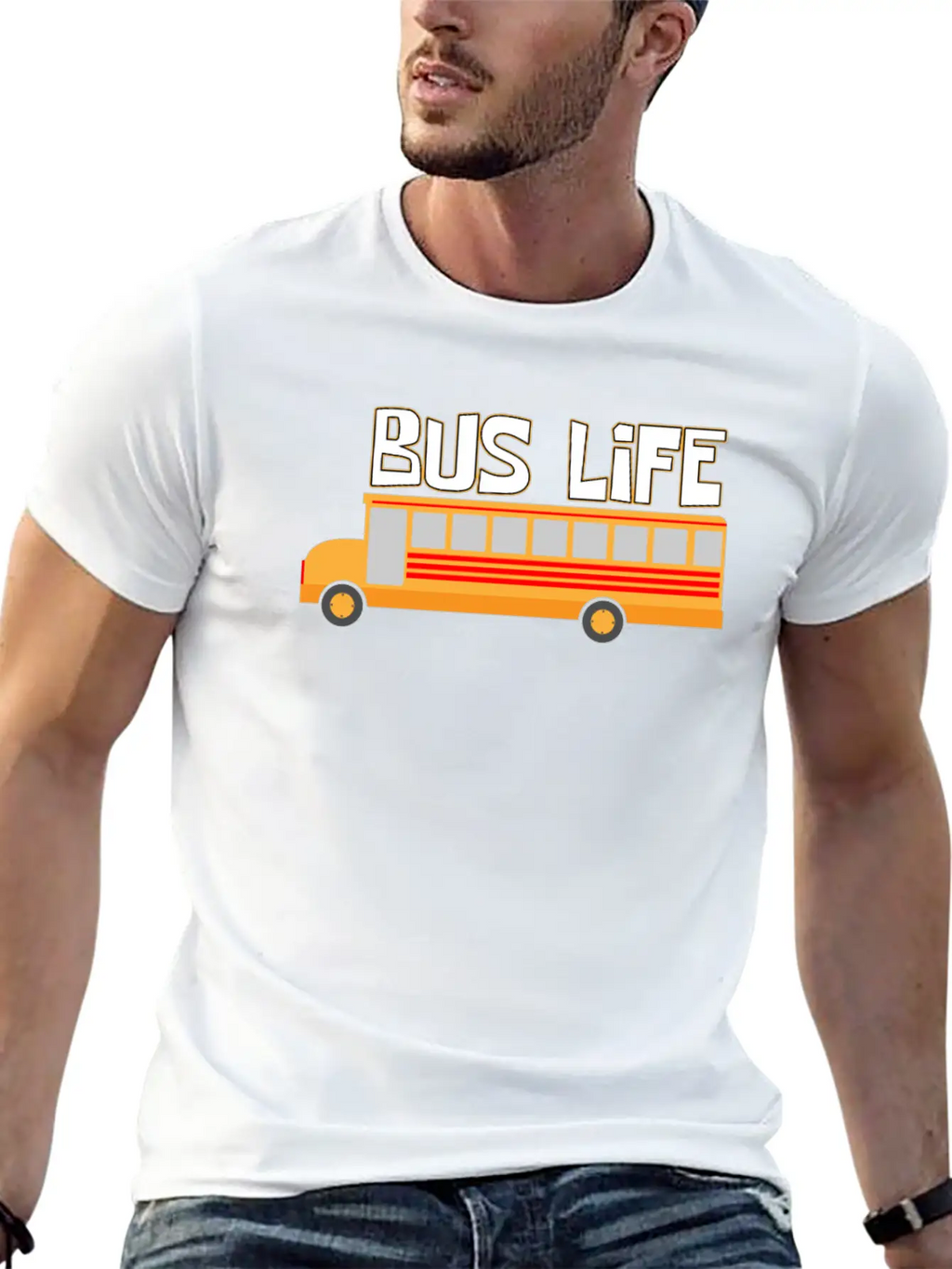 Bus Life Driving Job Bus Truck Drive Anniversary Unisex Casual T-Shirt – Clean Design For Daily Comfort