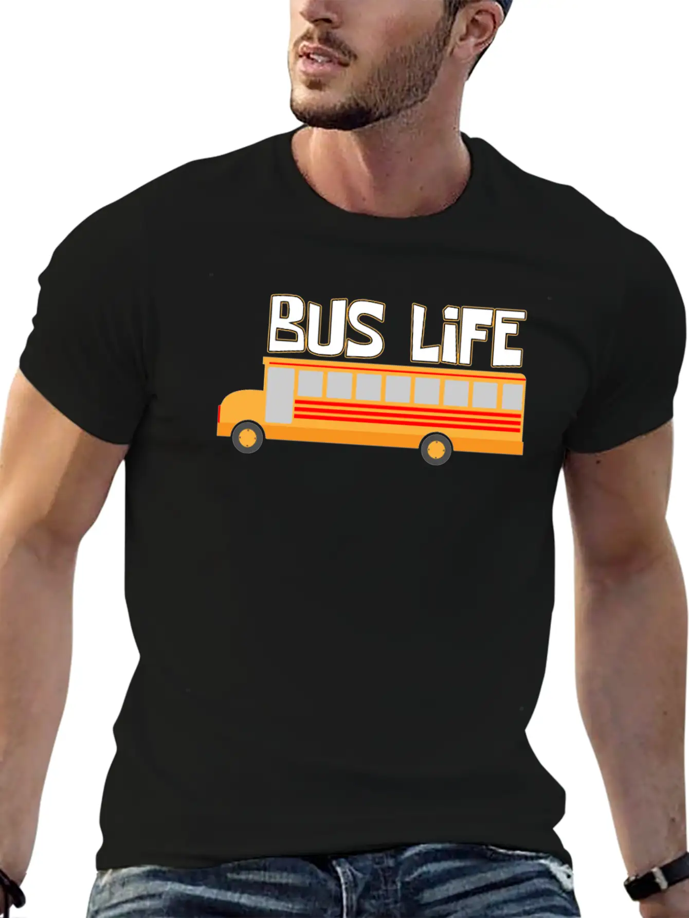 Bus Life Driving Job Bus Truck Drive Anniversary Unisex Casual T-Shirt – Clean Design For Daily Comfort