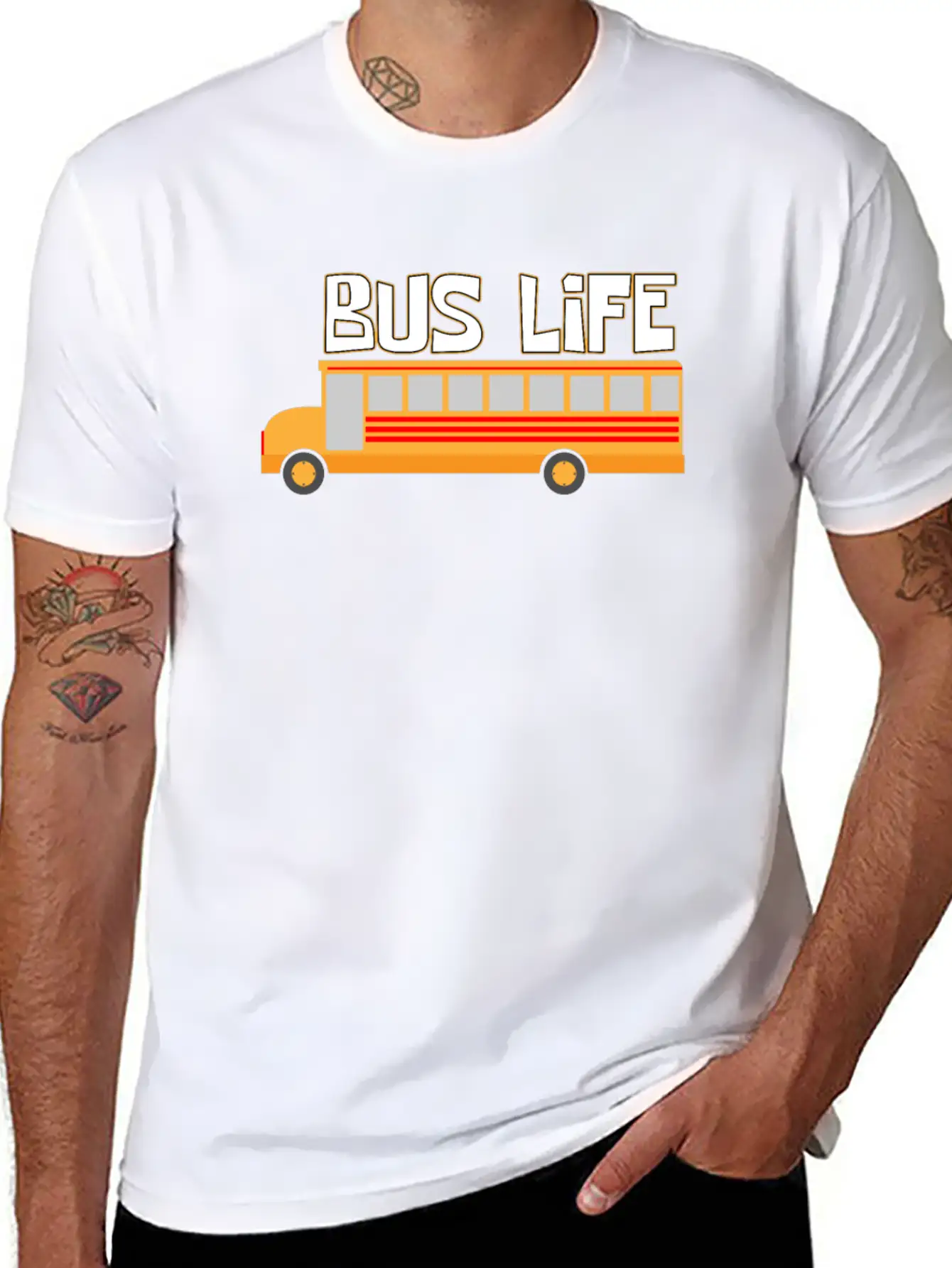 Bus Life Driving Job Bus Truck Drive Anniversary Unisex Casual T-Shirt – Clean Design For Daily Comfort