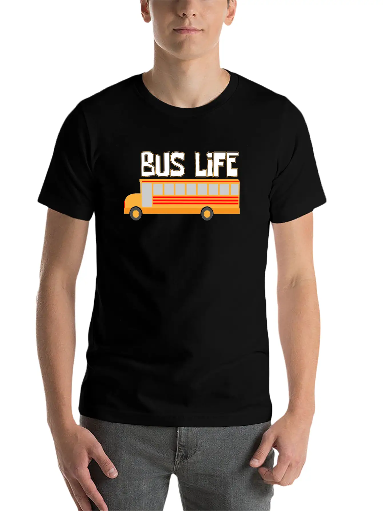 Bus Life Driving Job Bus Truck Drive Anniversary Unisex Casual T-Shirt – Clean Design For Daily Comfort