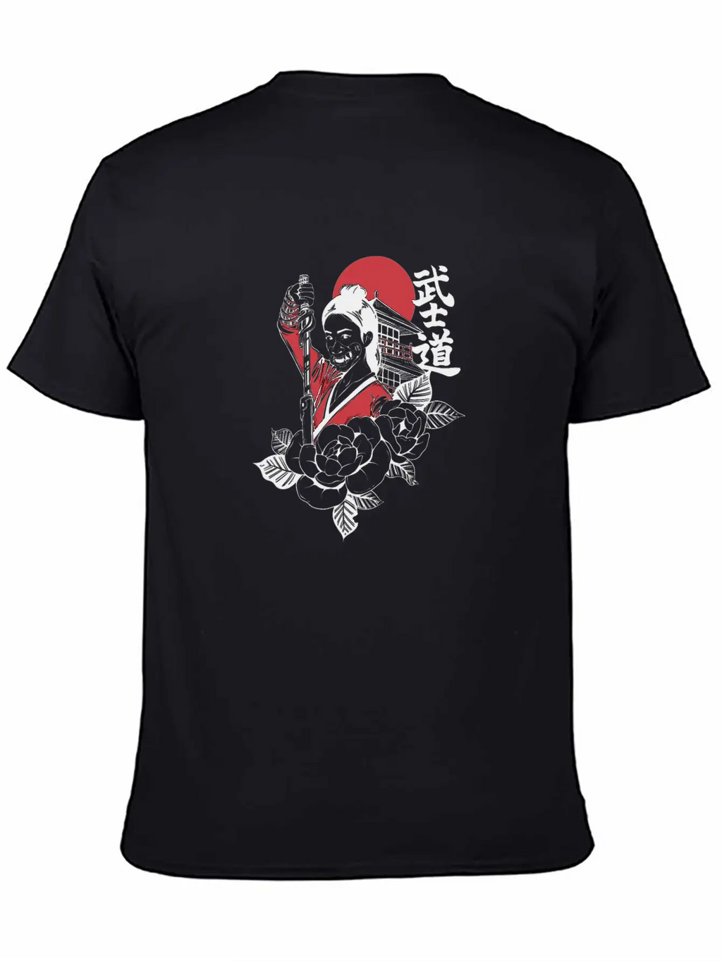 Bushido Cyberpunk Samurai Girl Modern Fit Casual T-Shirt – Clean And Versatile Design