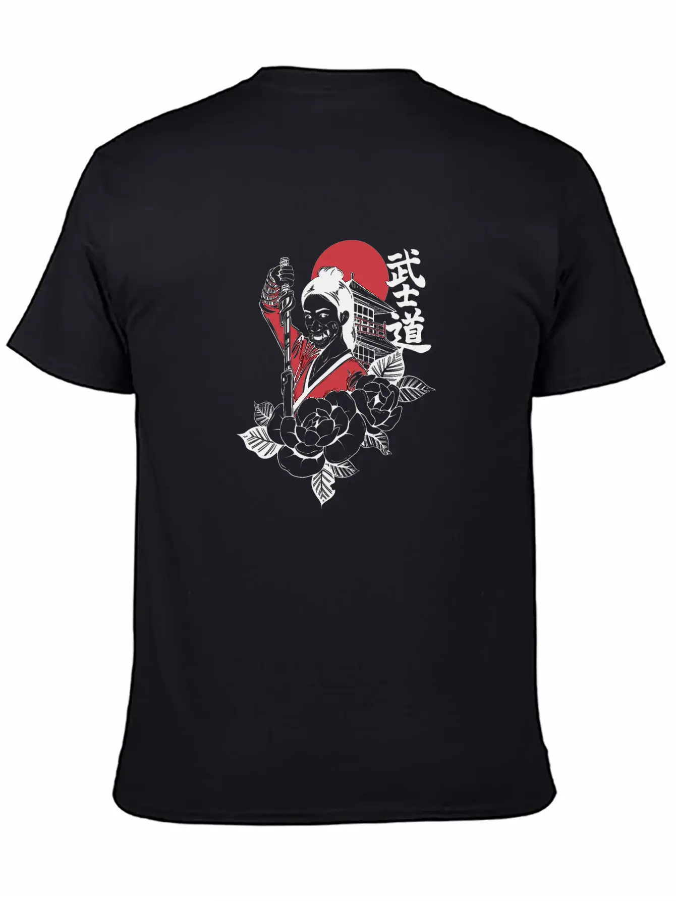 Bushido Cyberpunk Samurai Girl Modern Fit Casual T-Shirt – Clean And Versatile Design