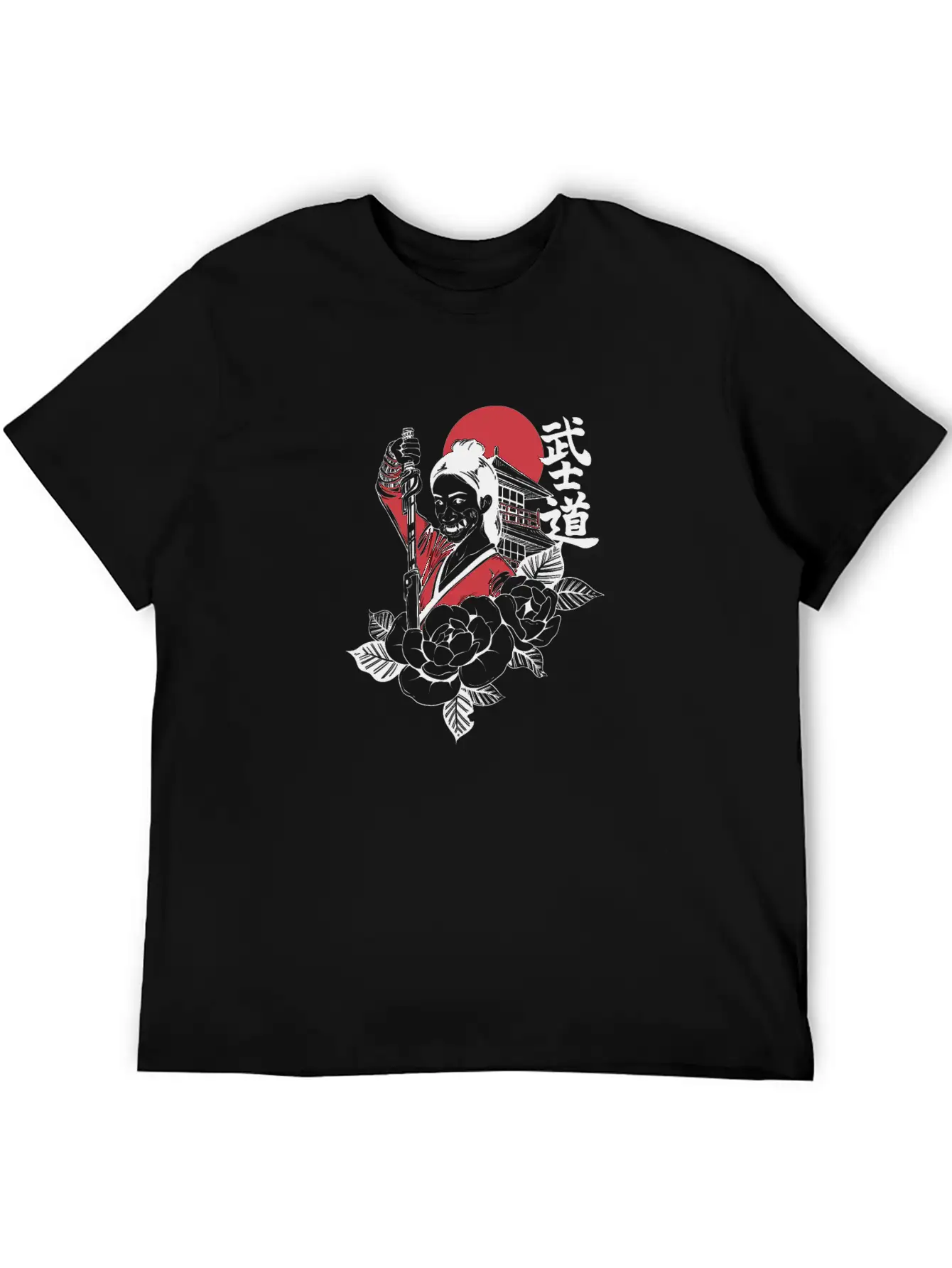 Bushido Cyberpunk Samurai Girl Modern Fit Casual T-Shirt – Clean And Versatile Design