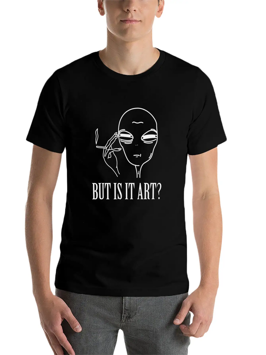 BUT IS IT ART Timeless Short Sleeve Tee – Comfy And Minimalist Design