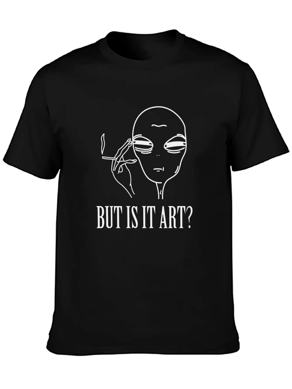 BUT IS IT ART Timeless Short Sleeve Tee – Comfy And Minimalist Design