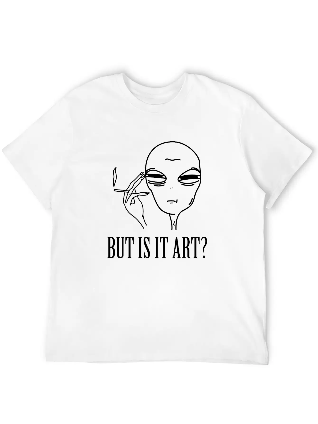 BUT IS IT ART Timeless Short Sleeve Tee – Comfy And Minimalist Design