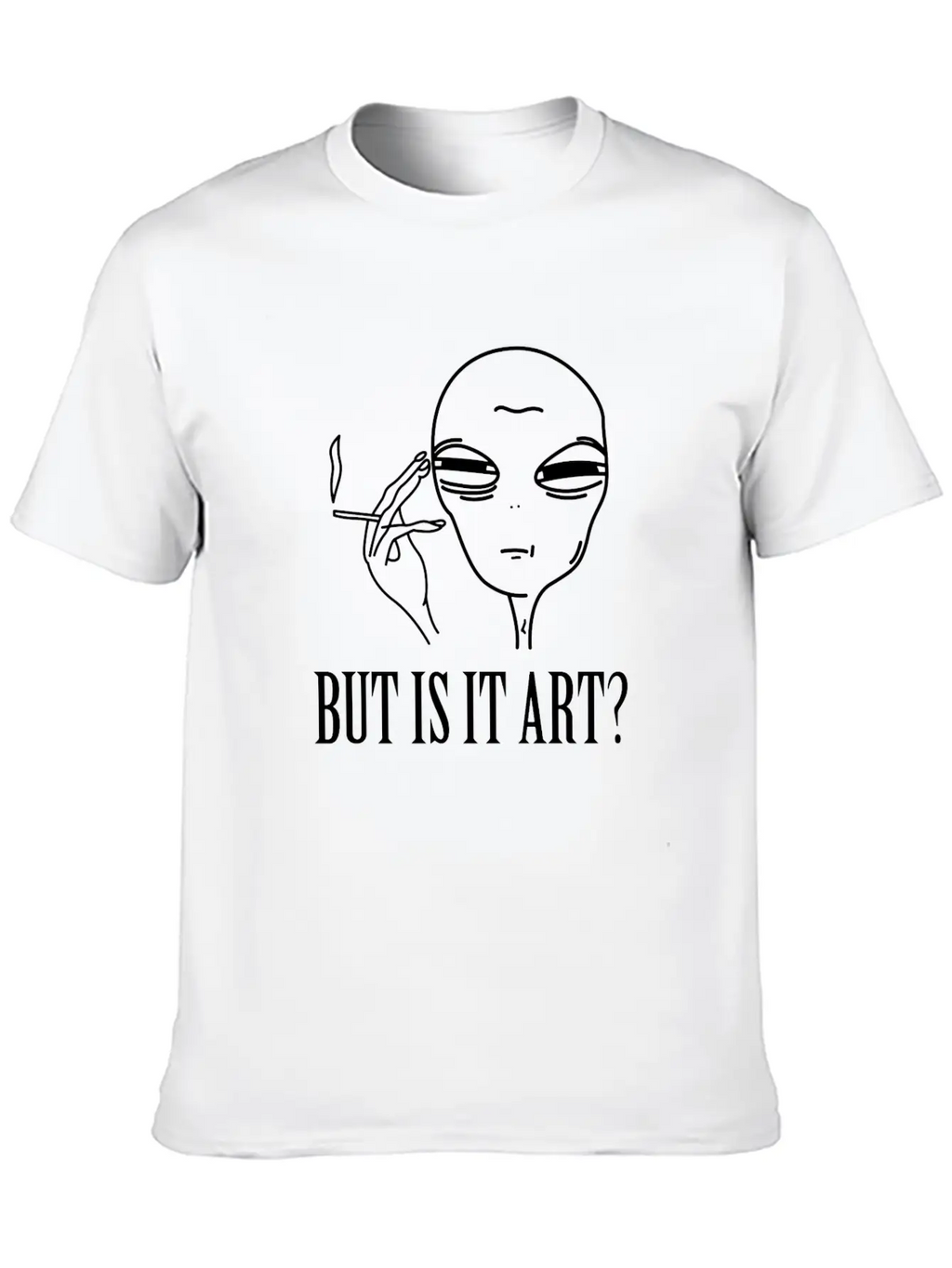 BUT IS IT ART Timeless Short Sleeve Tee – Comfy And Minimalist Design