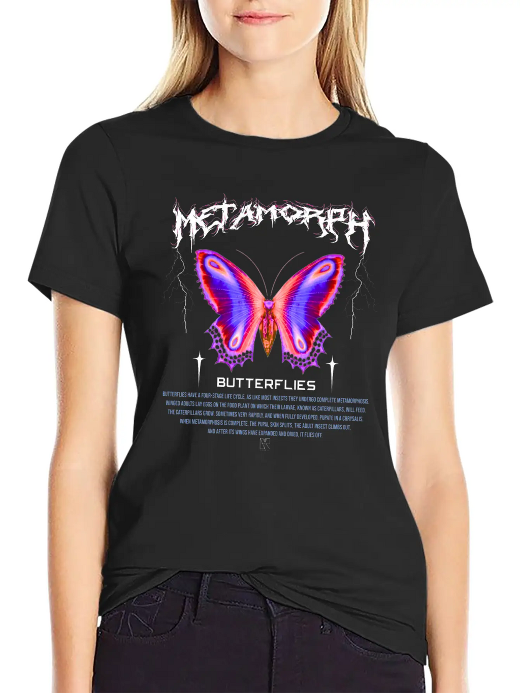 Butterflies Streetwear Design Limited Edition Breathable Graphic T-Shirt – Perfect For Casual Days