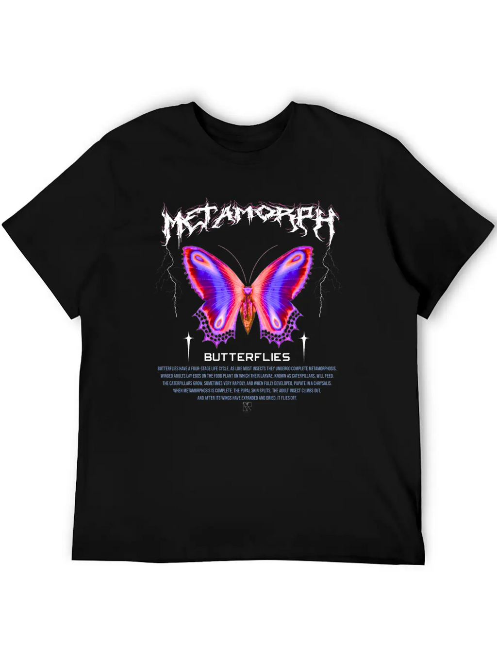 Butterflies Streetwear Design Limited Edition Breathable Graphic T-Shirt – Perfect For Casual Days