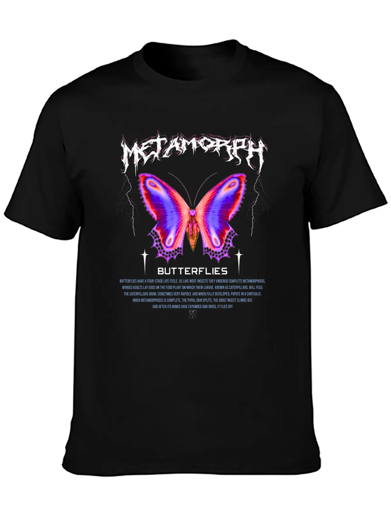 Butterflies Streetwear Design Limited Edition Breathable Graphic T-Shirt – Perfect For Casual Days