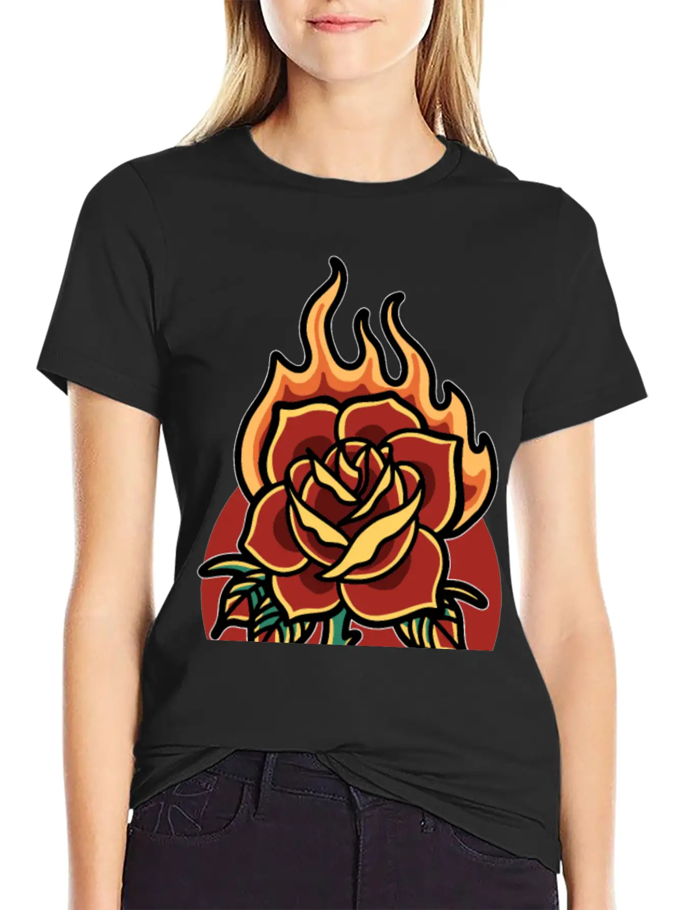 Butterfly Butterfly Sword Black And White Cool Gra Essential Cotton Tee For Daily Outfits – Unisex Style
